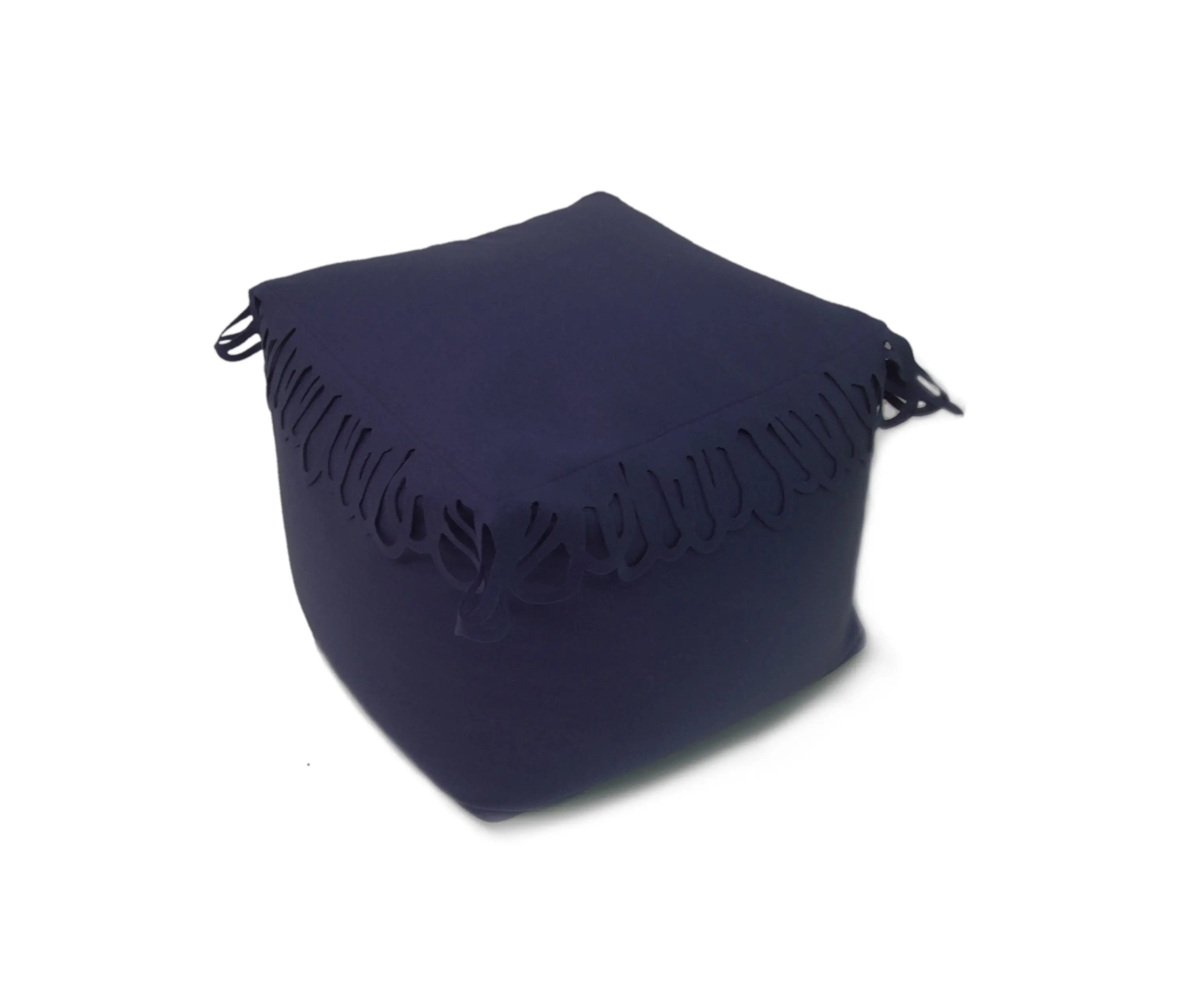 Poemo Design - Jackson pouff blu