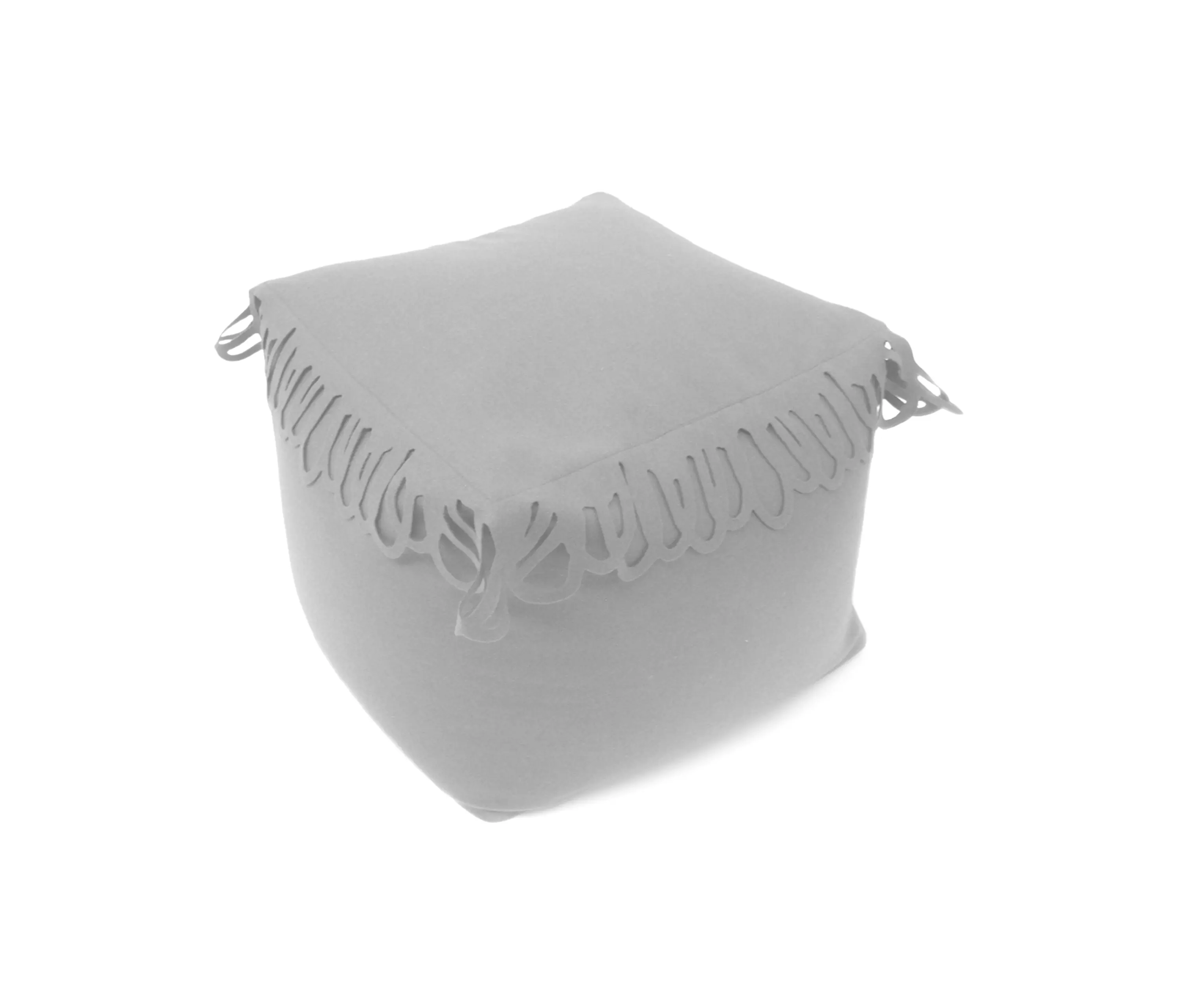 Poemo Design - Jackson pouff ecru