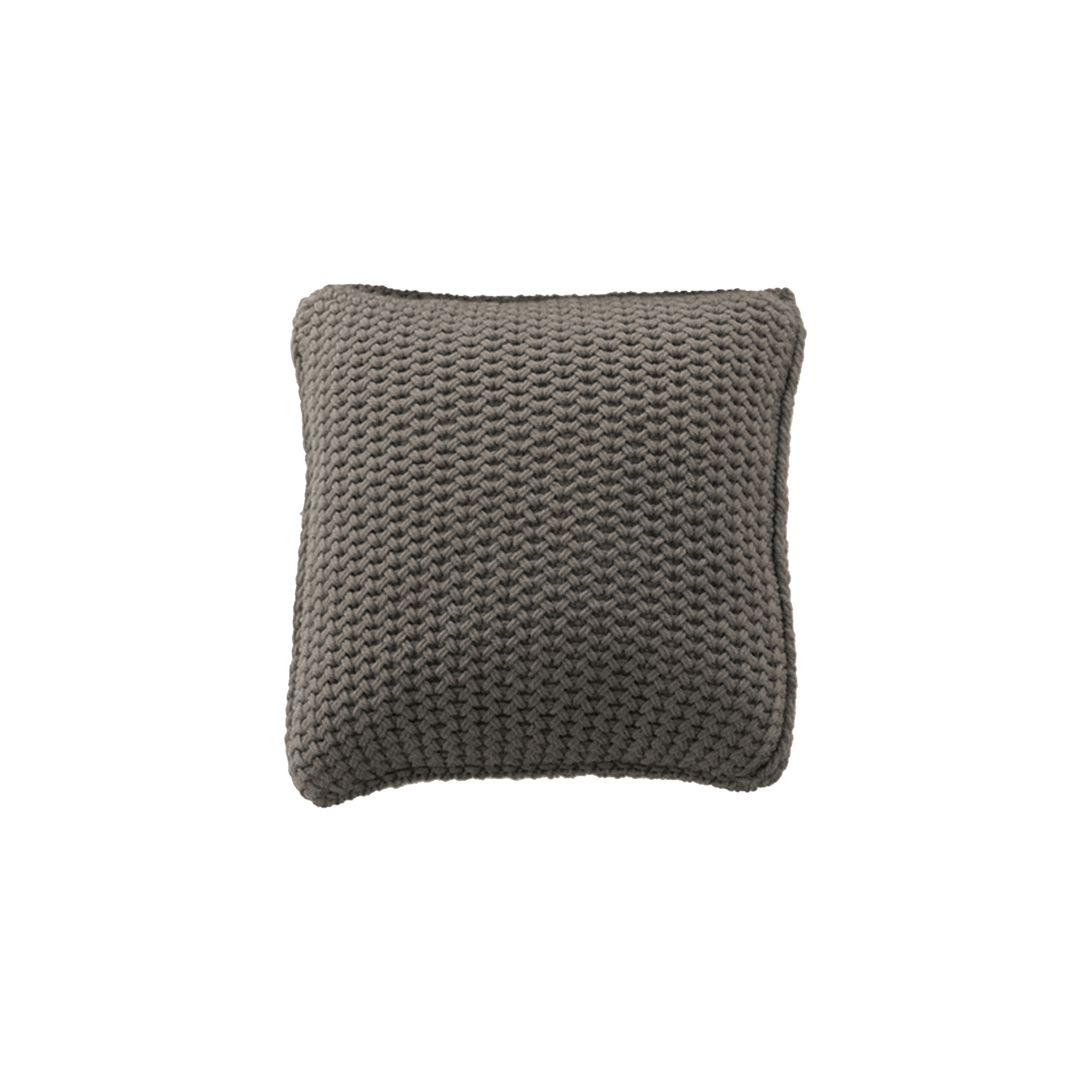 Natural Tricot cushion argilla