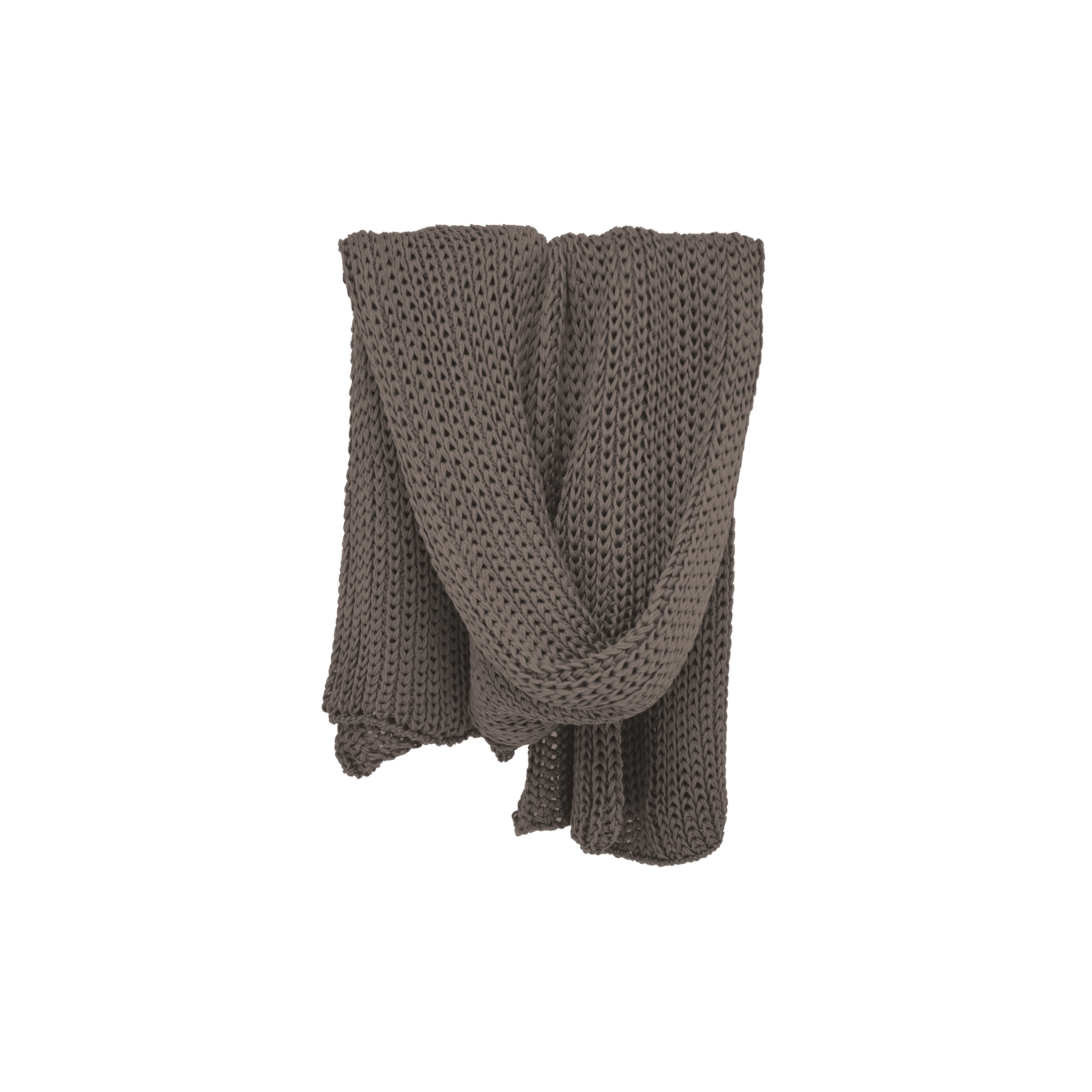 Natural Tricot plaid argilla