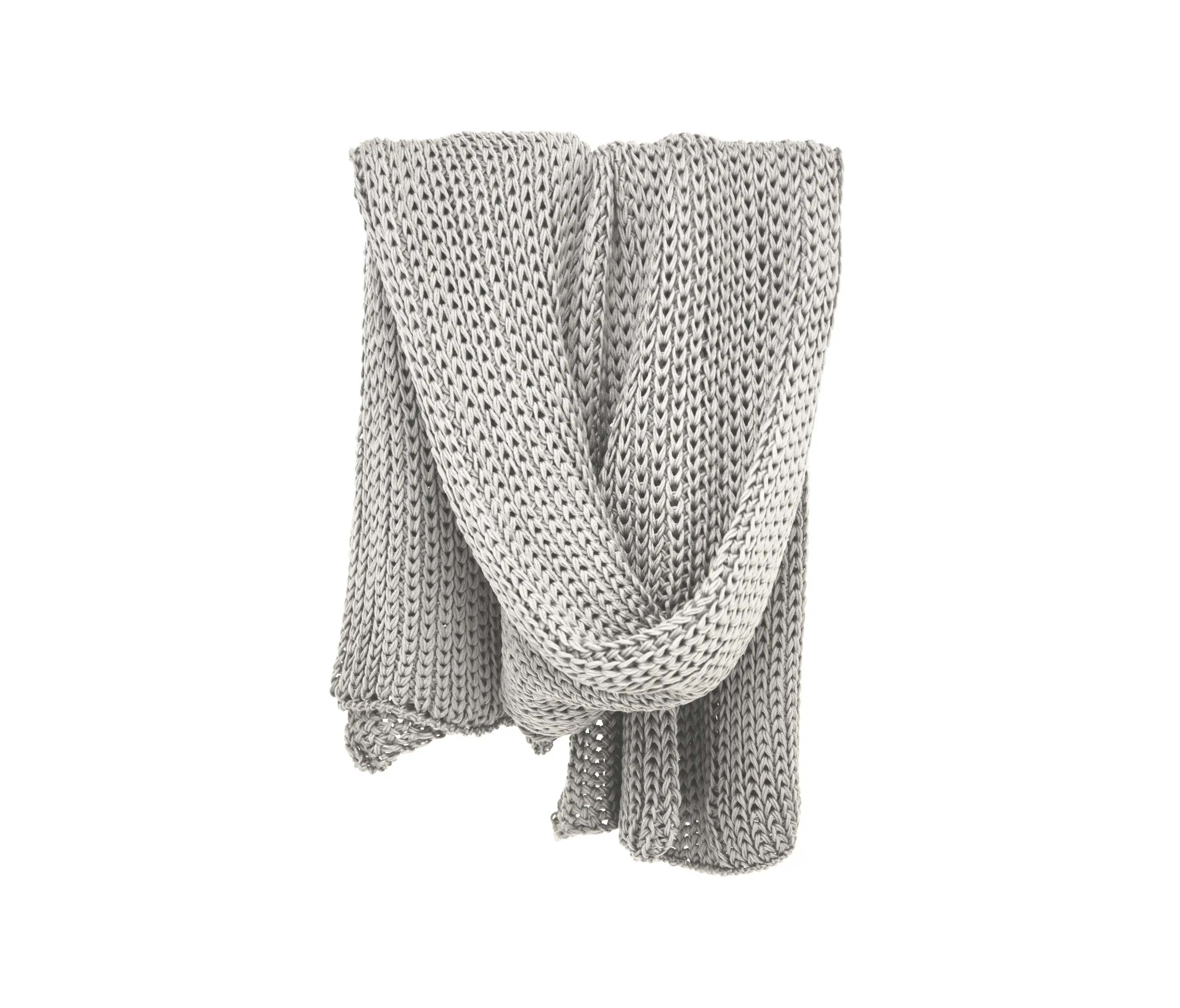 Poemo Design - Natural Tricot plaid bianco
