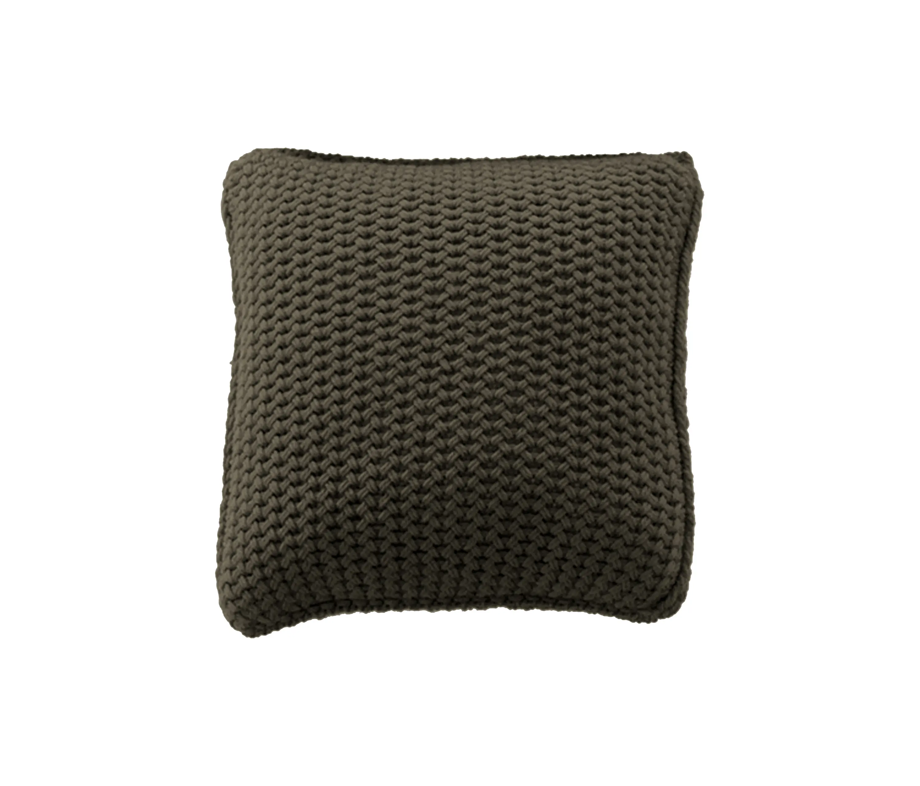 Poemo Design - Natural Tricot cushion caffe