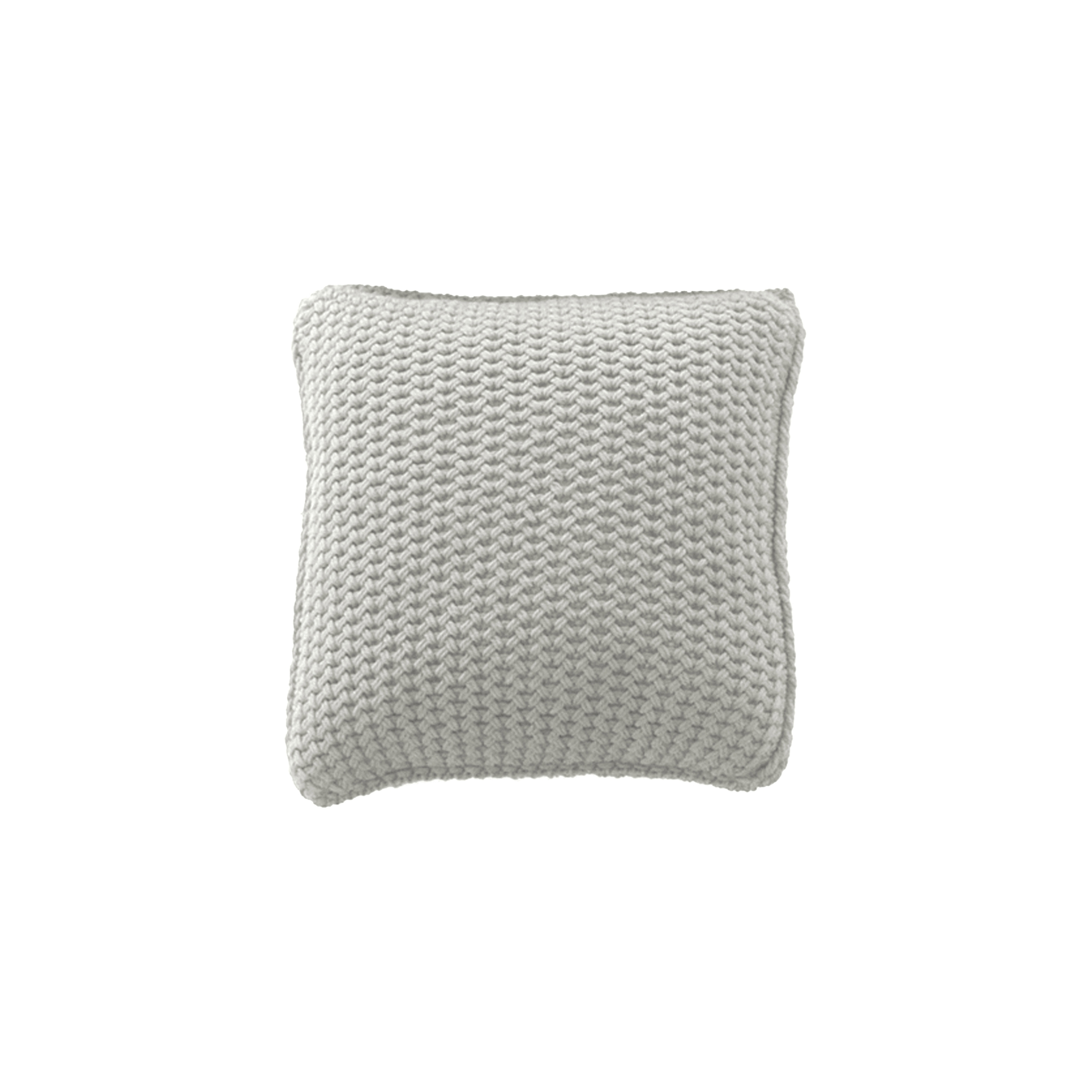 Natural Tricot cushion ghiaccio