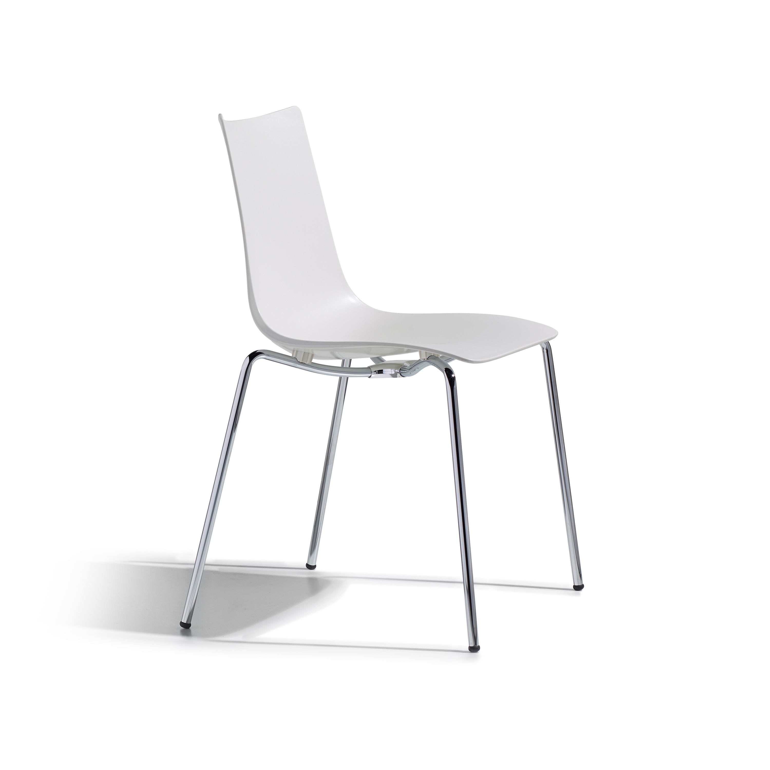 Zebra Tecnopolimero with 4-leg frame