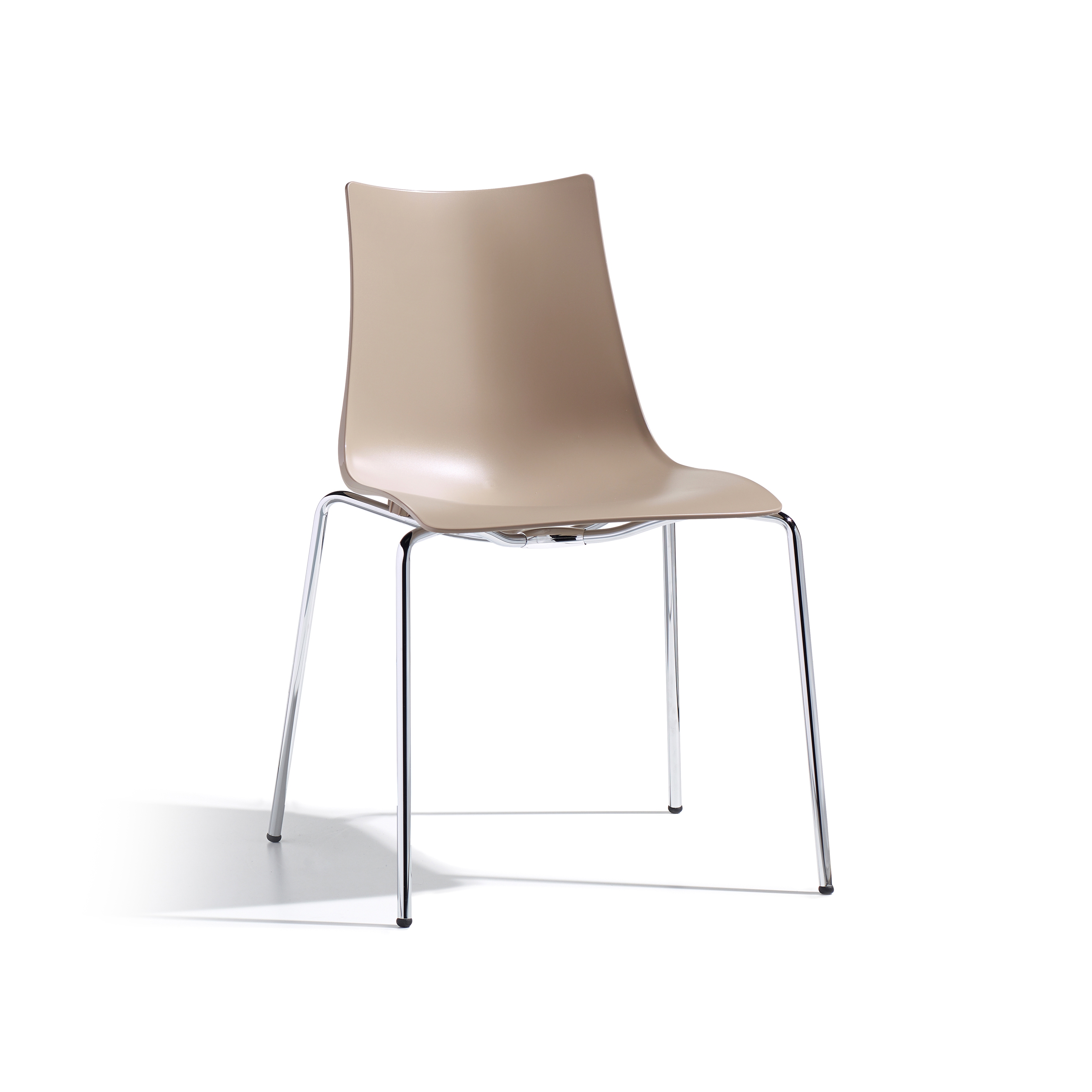 Display product Zebra Tecnopolimero with 4-leg frame from manufacturer SCAB Design