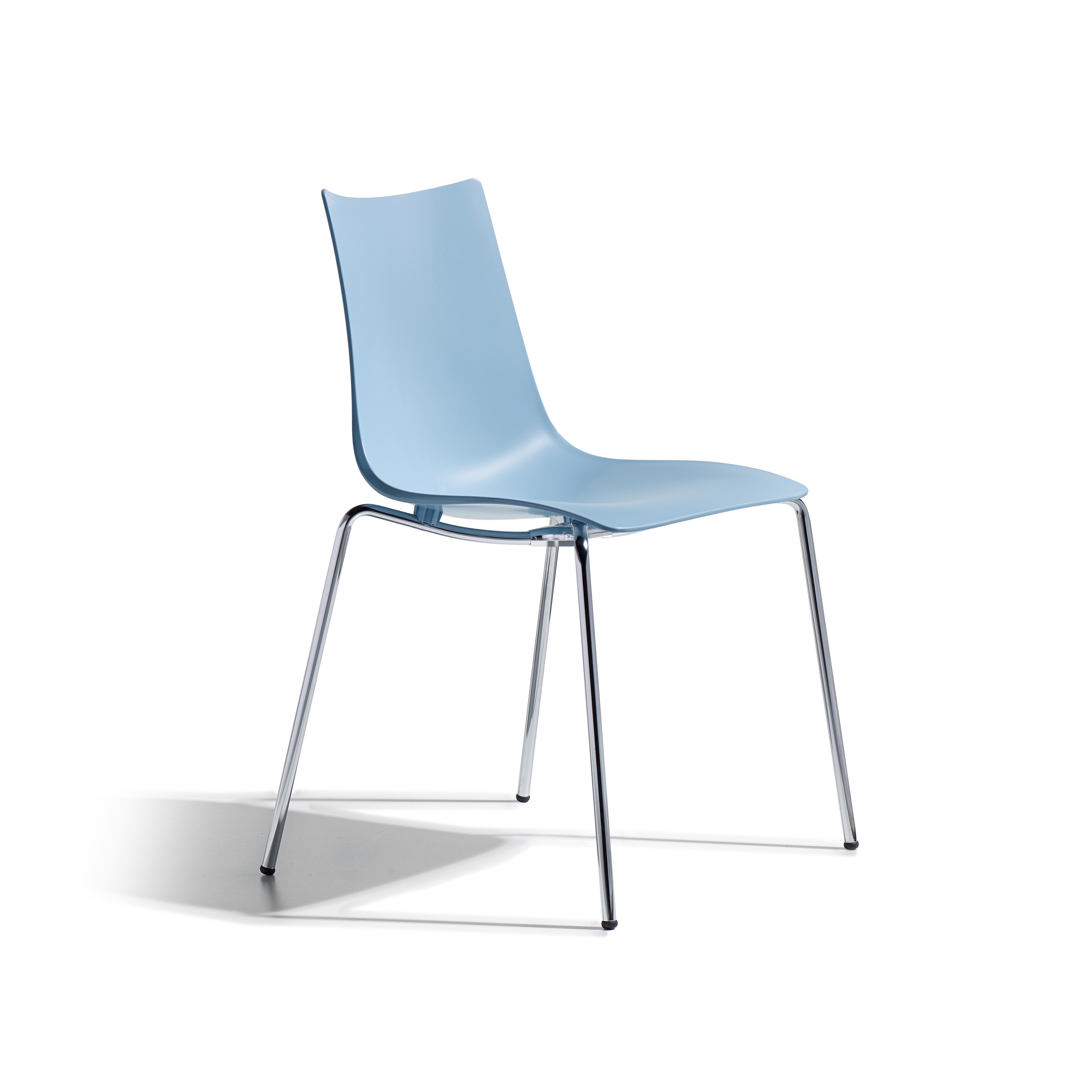 Zebra Tecnopolimero with 4-leg frame