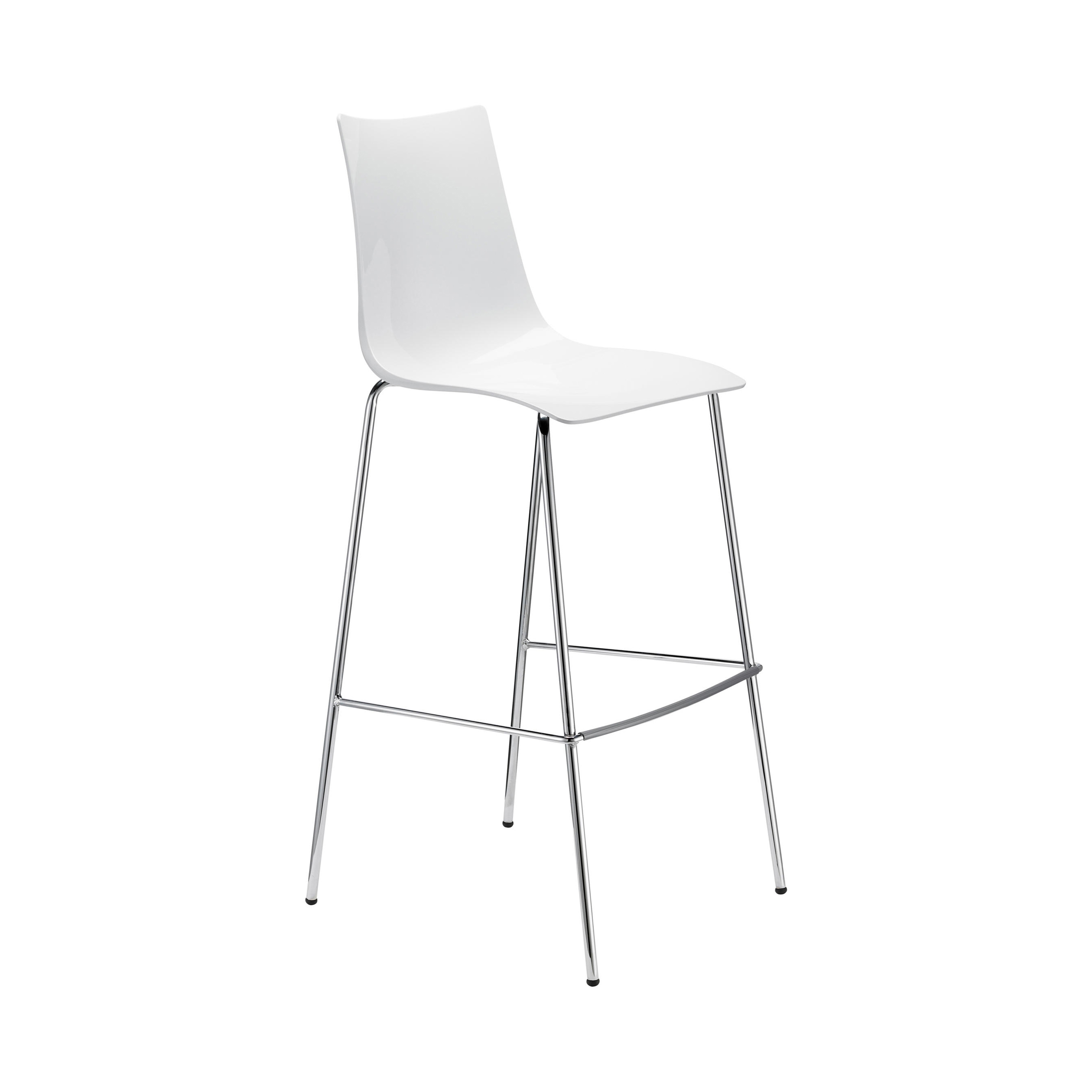 Zebra Antishock barstool 4-leg frame