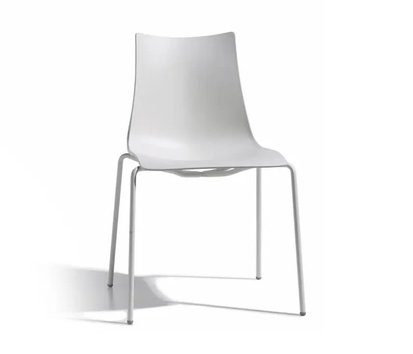 SCAB Design - Zebra Tecnopolimero with 4-leg coated frame