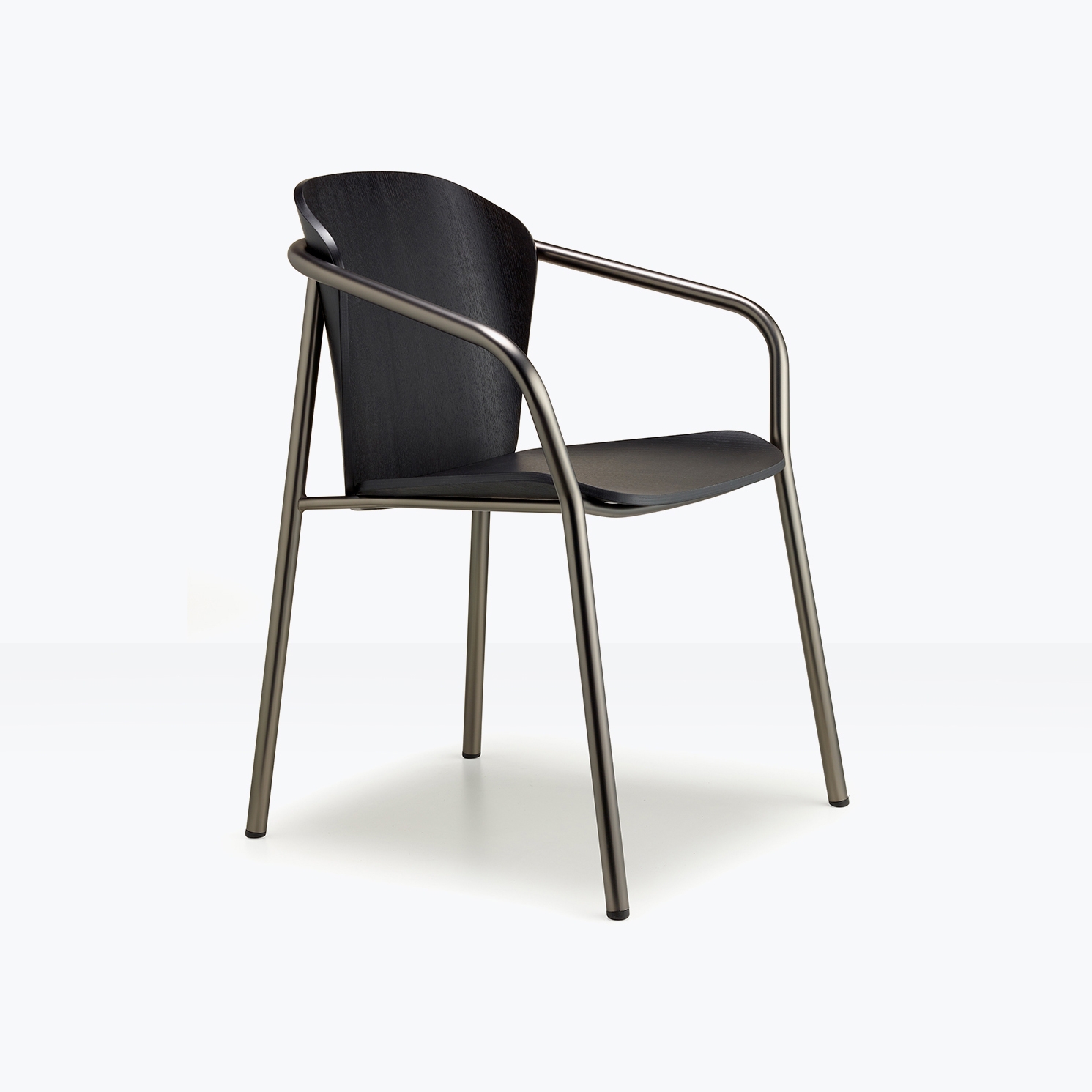 Finn metal wood con braccioli