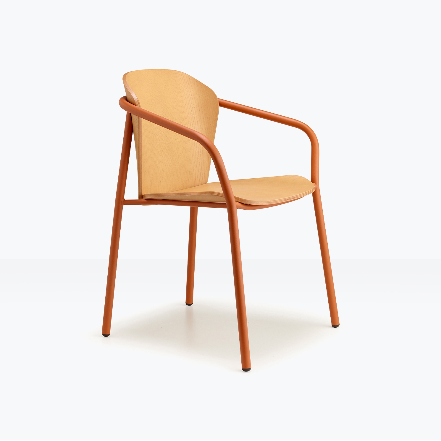Finn metal wood con braccioli
