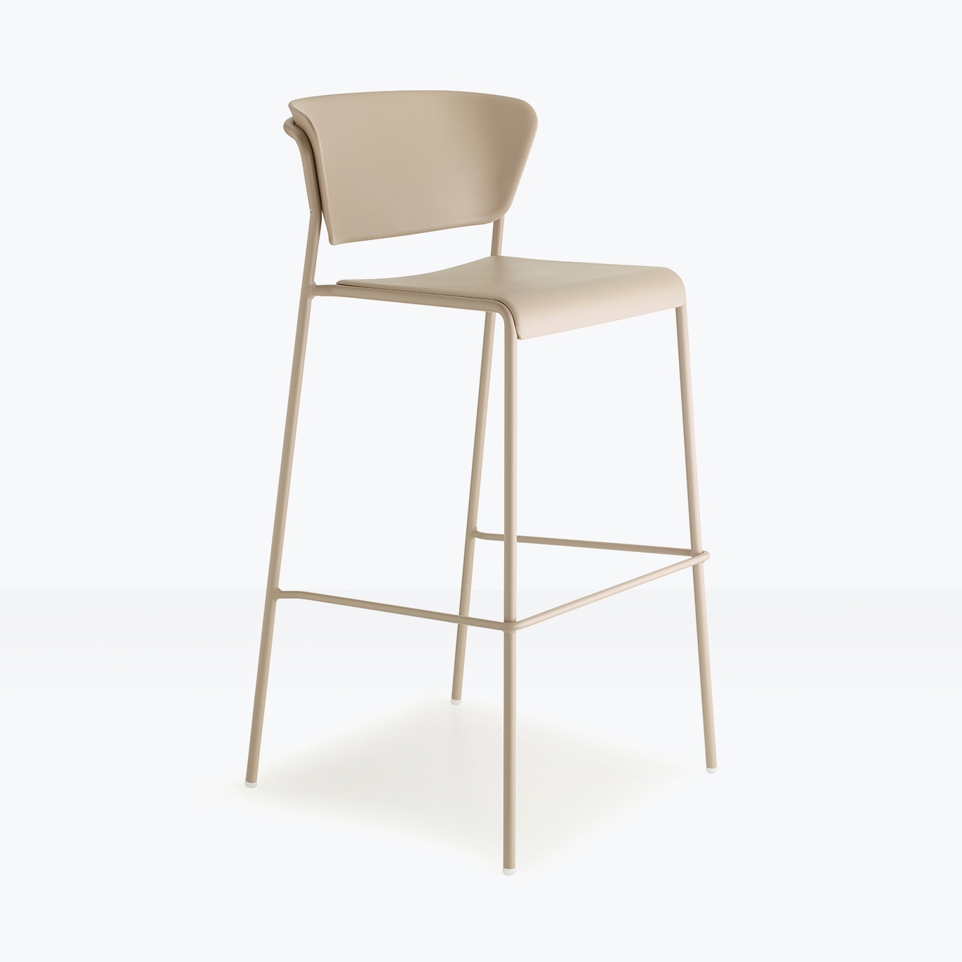 Display product Lisa technopolymer Go Green barstool from manufacturer SCAB Design