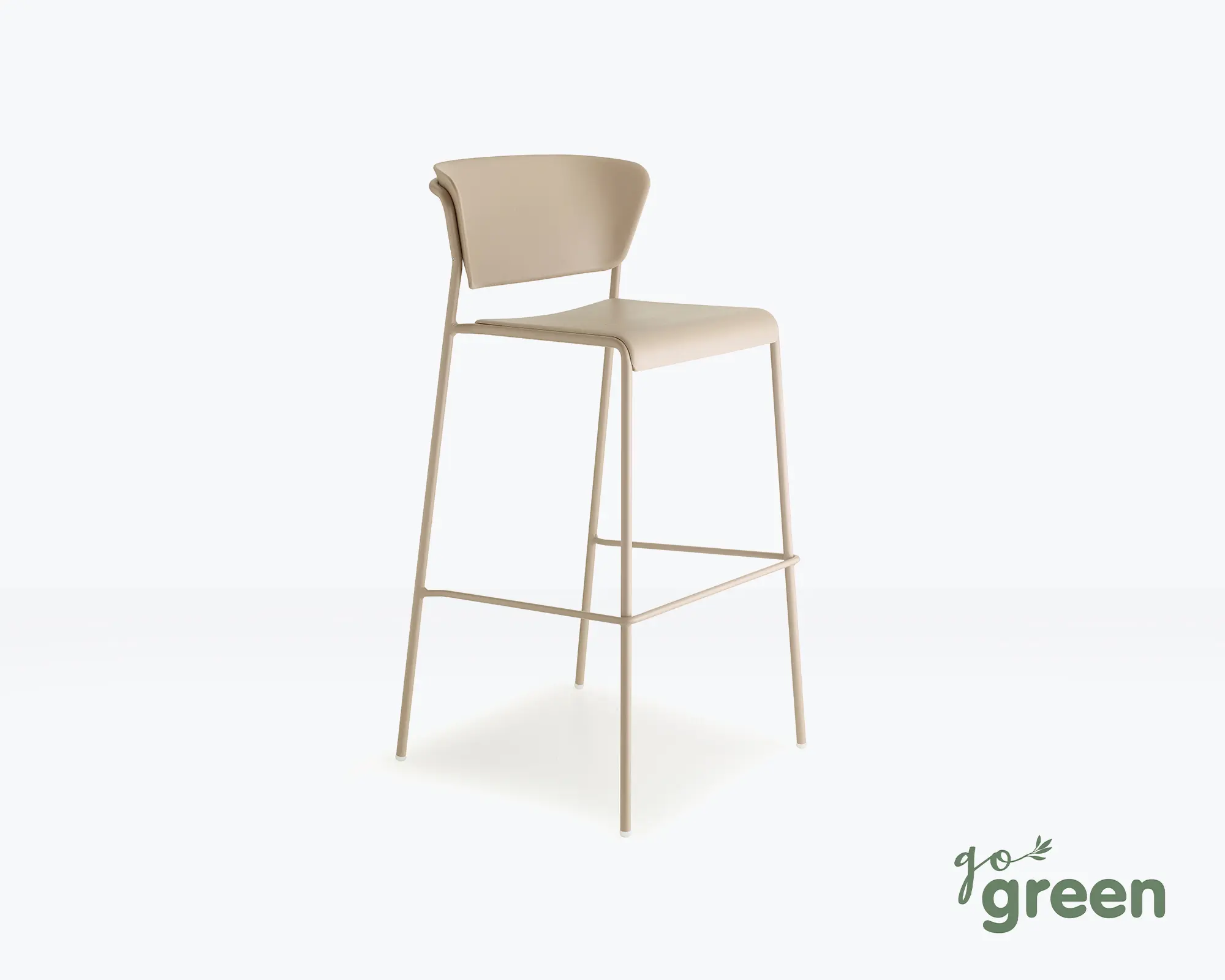 SCAB Design - Lisa technopolymer Go Green barstool