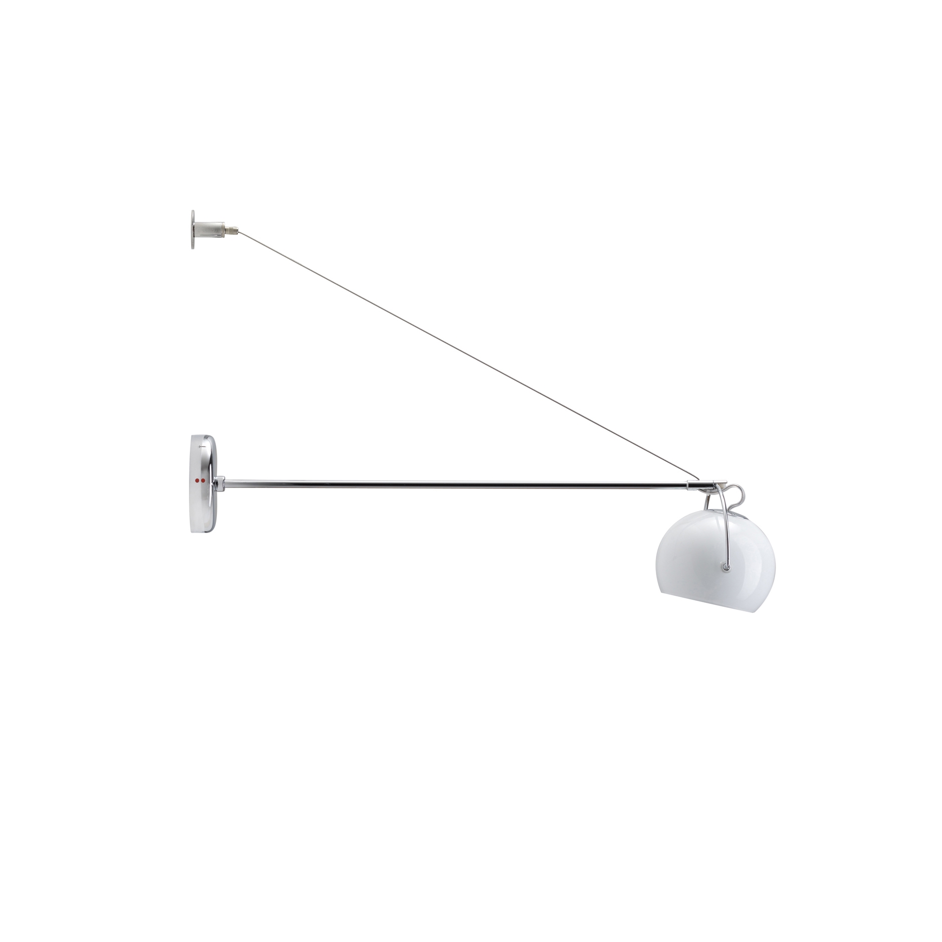 Display product Beluga White D57 D07 01 from manufacturer Fabbian