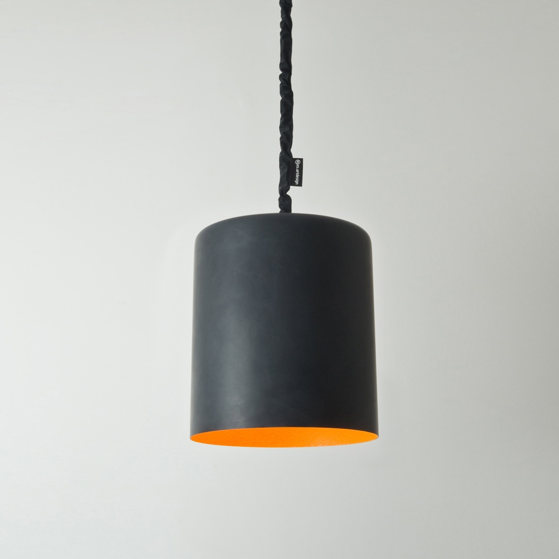 Bin lavagna orange