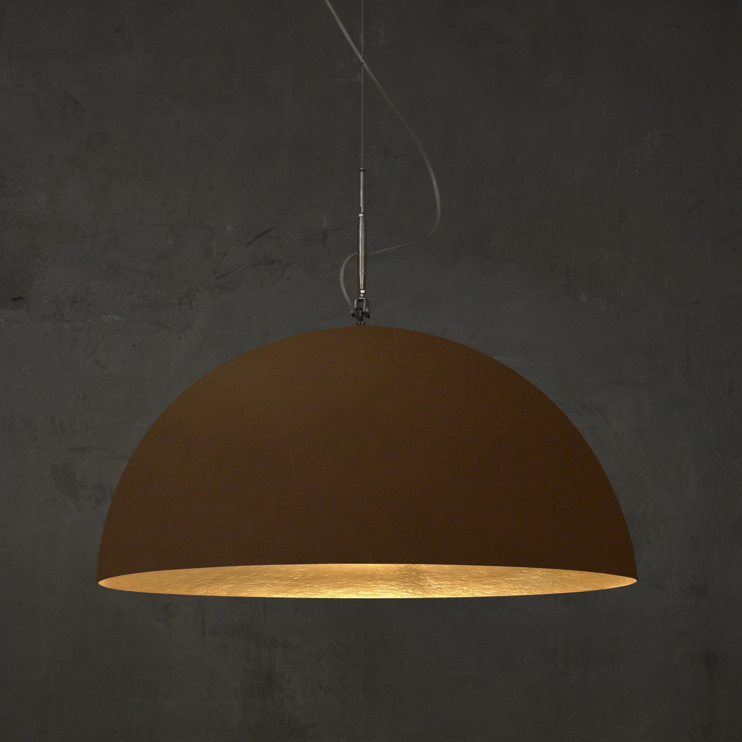 Display product Mezza Luna bronze/gold from manufacturer IN-ES.ARTDESIGN