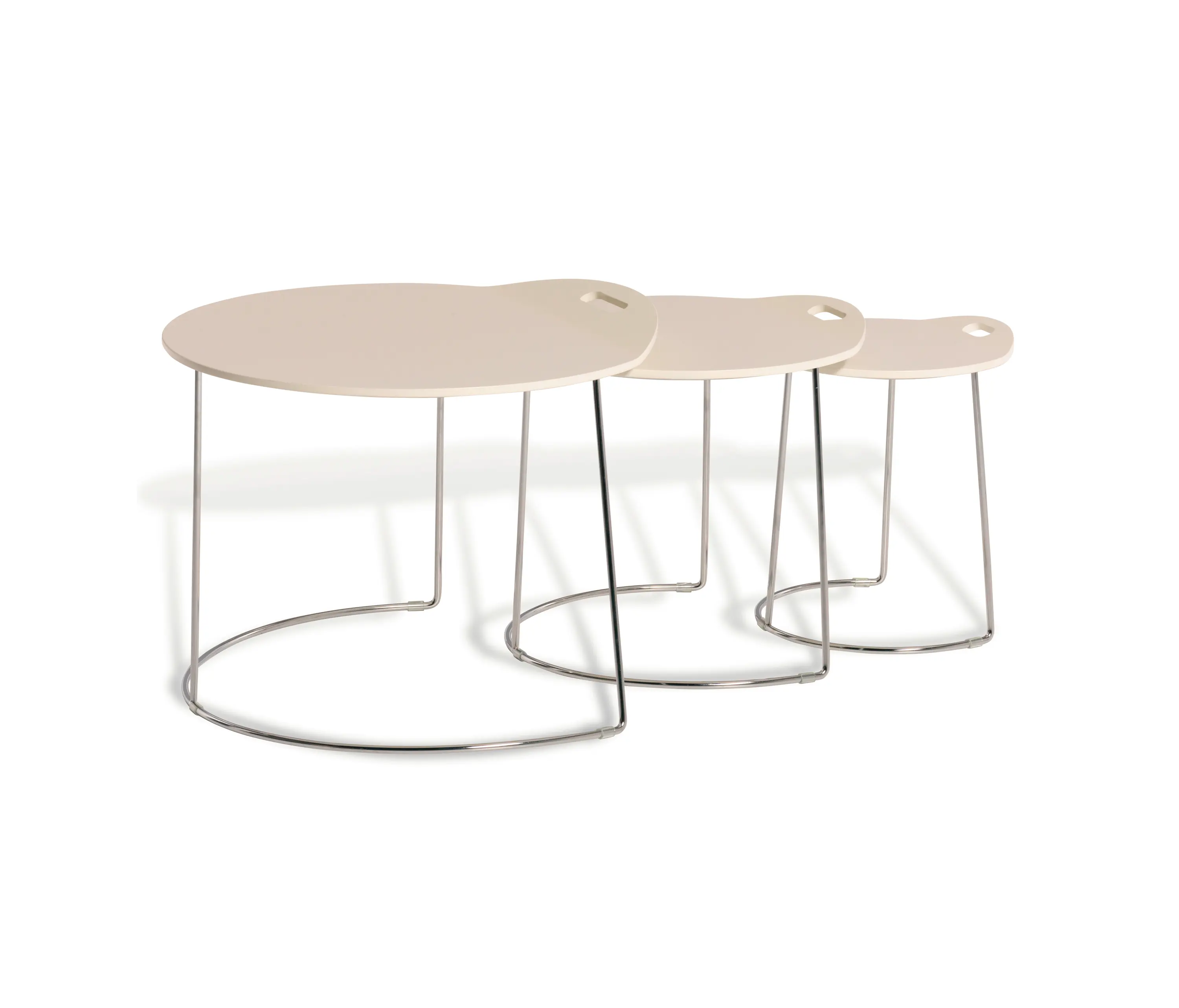 Atelier Pfister - Pompaples 3 nesting tables