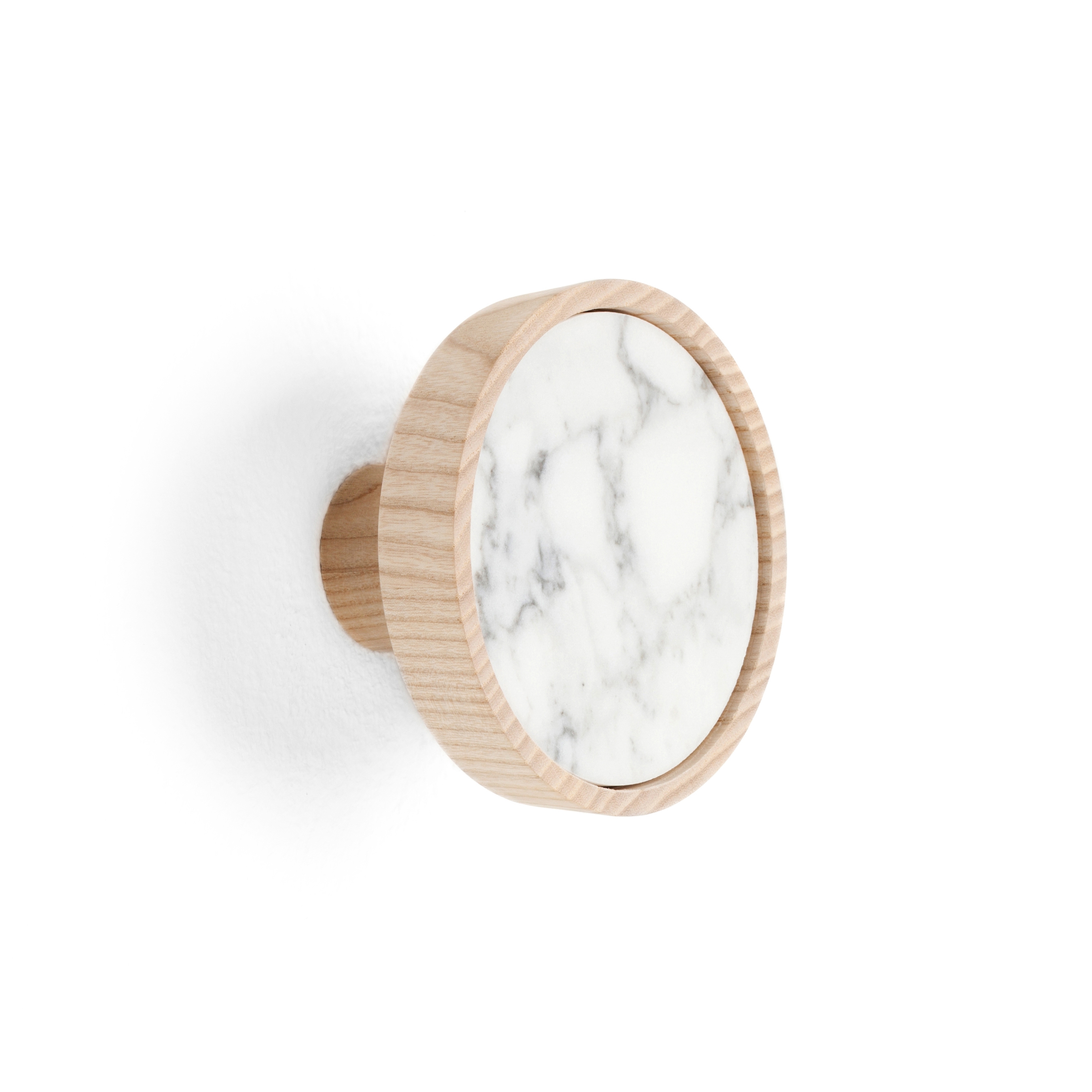 Display product Charles Marble White | Coat hook from manufacturer Edition Nikolas Kerl