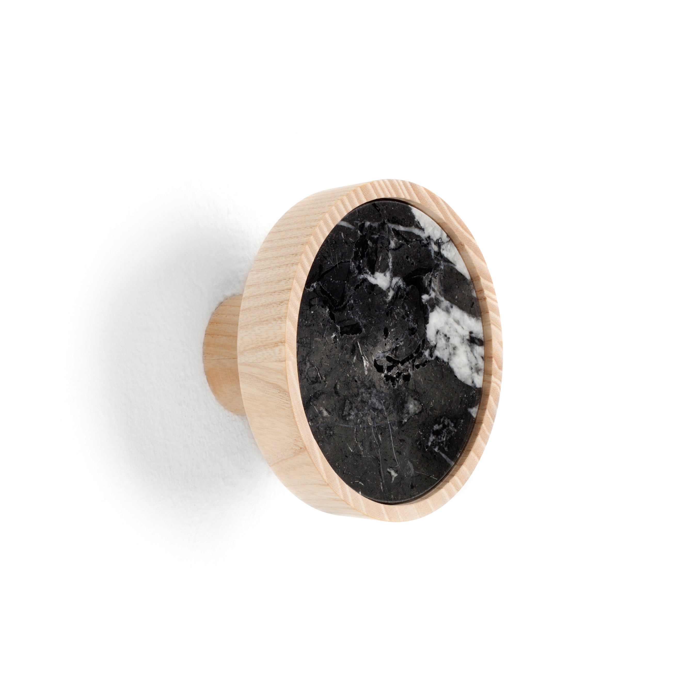 Display product Charles Marble Black | Coat hook from manufacturer Edition Nikolas Kerl
