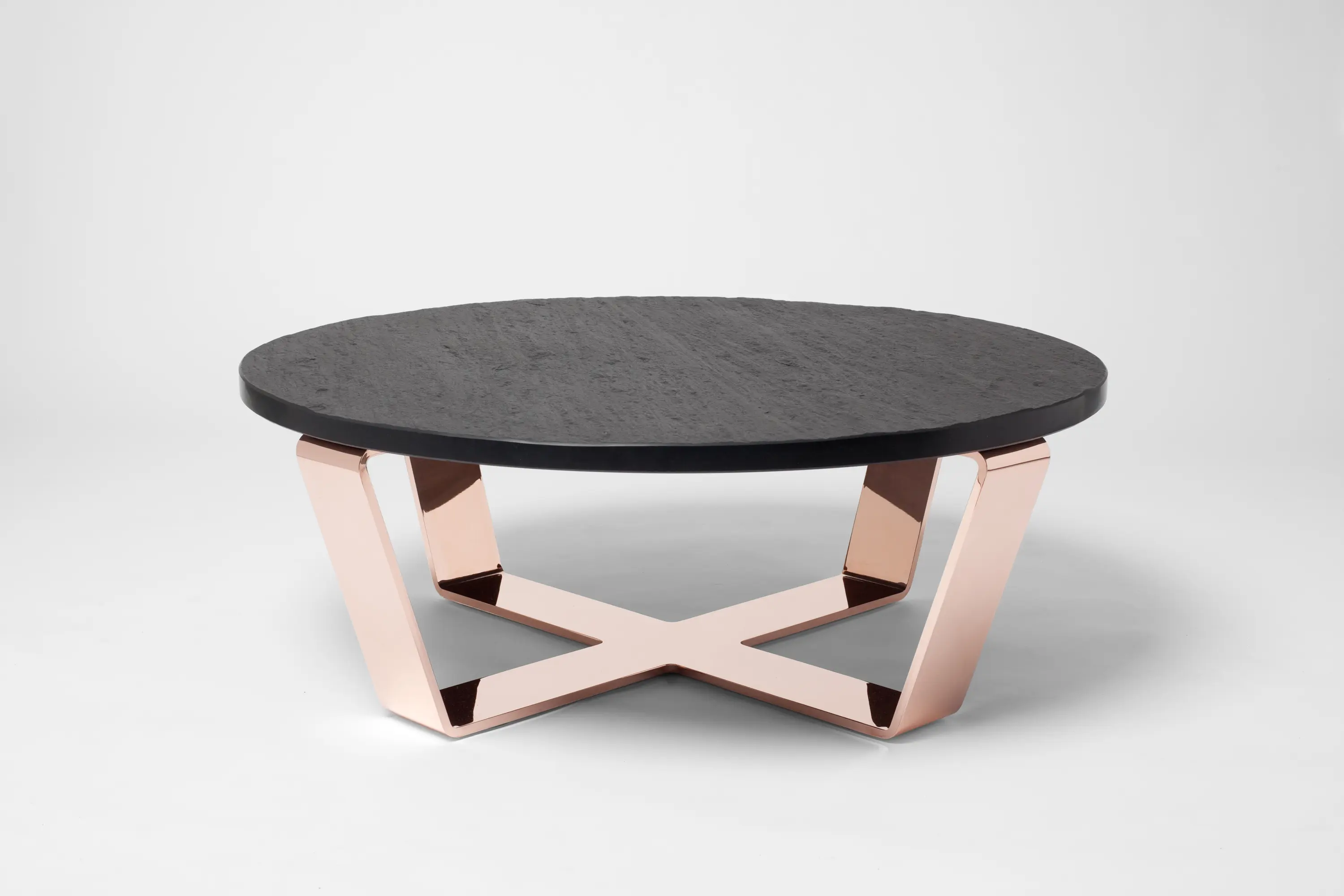 Edition Nikolas Kerl - Slate Table Copper Black | Coffeetable