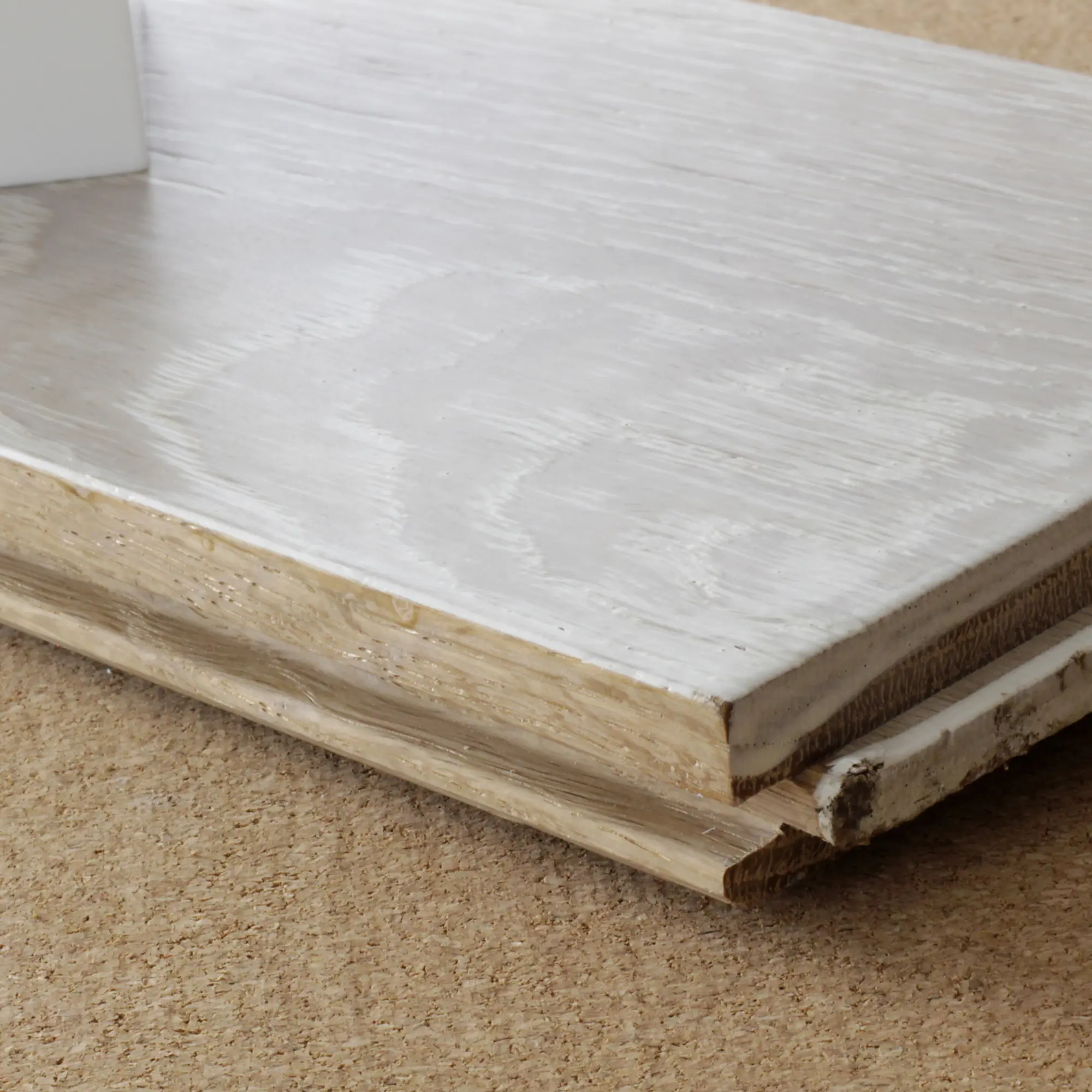 selected by Materials Council - Pigmented brushed solid ash flooring