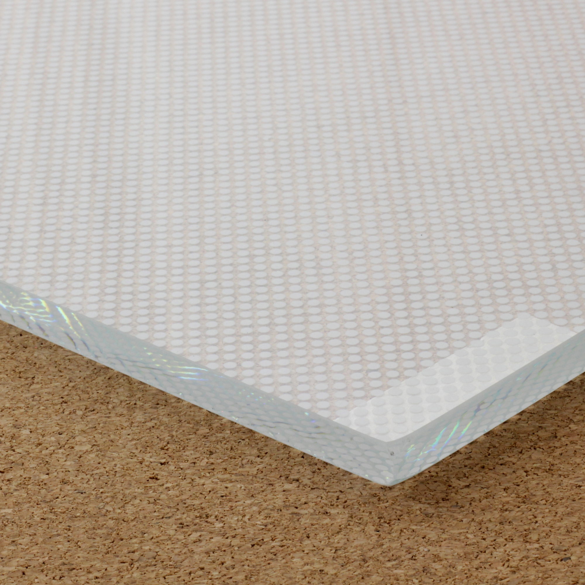 Display product 6mm Screen printed ceramic back painted glass from manufacturer selected by Materials Council