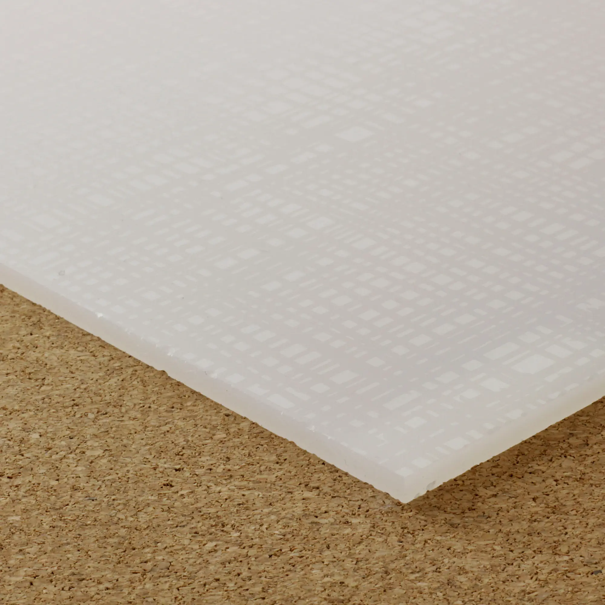 selected by Materials Council - Translucent cast acrylic sheet, textured