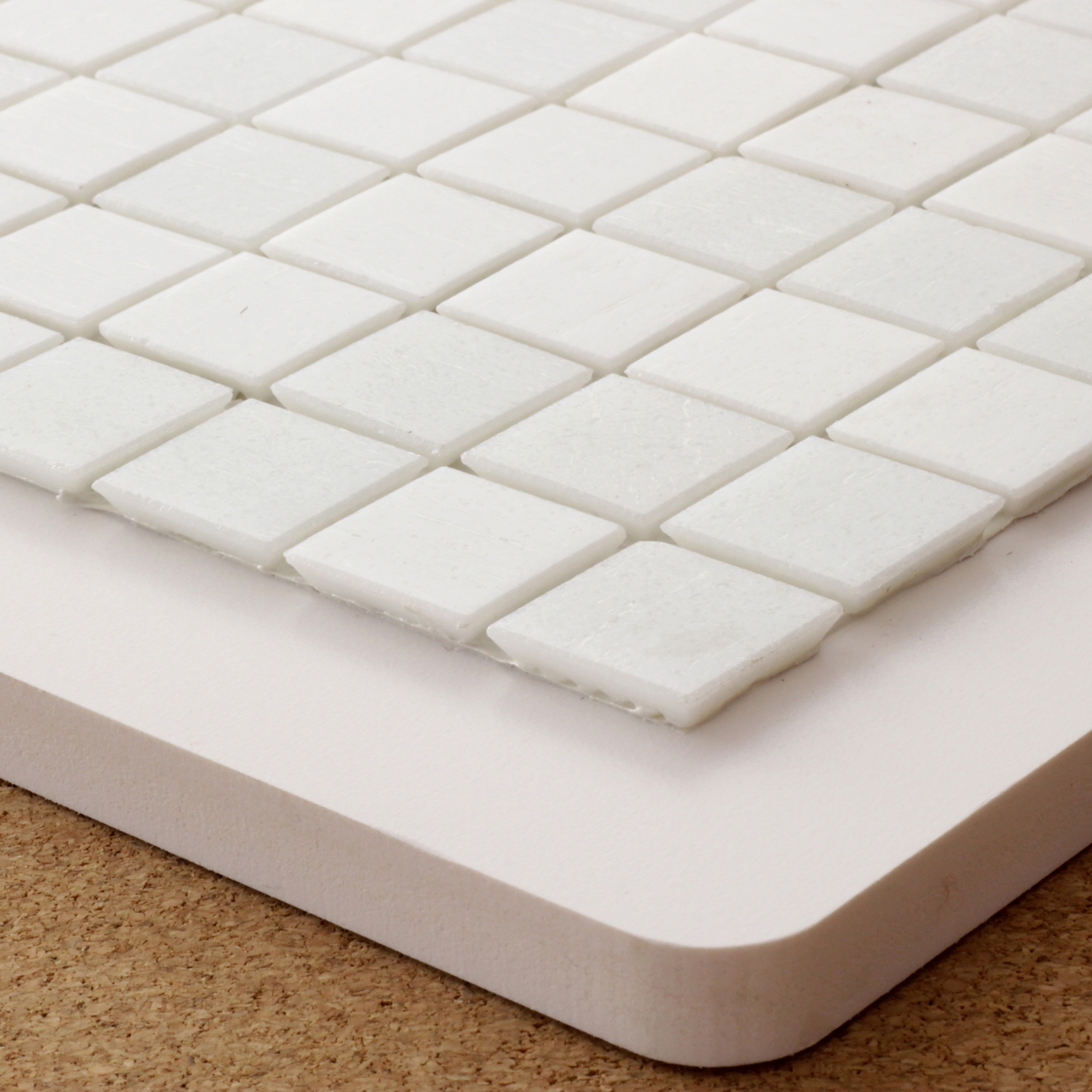 Display product Glass mosaic (Up to 55% recycled content) from manufacturer selected by Materials Council