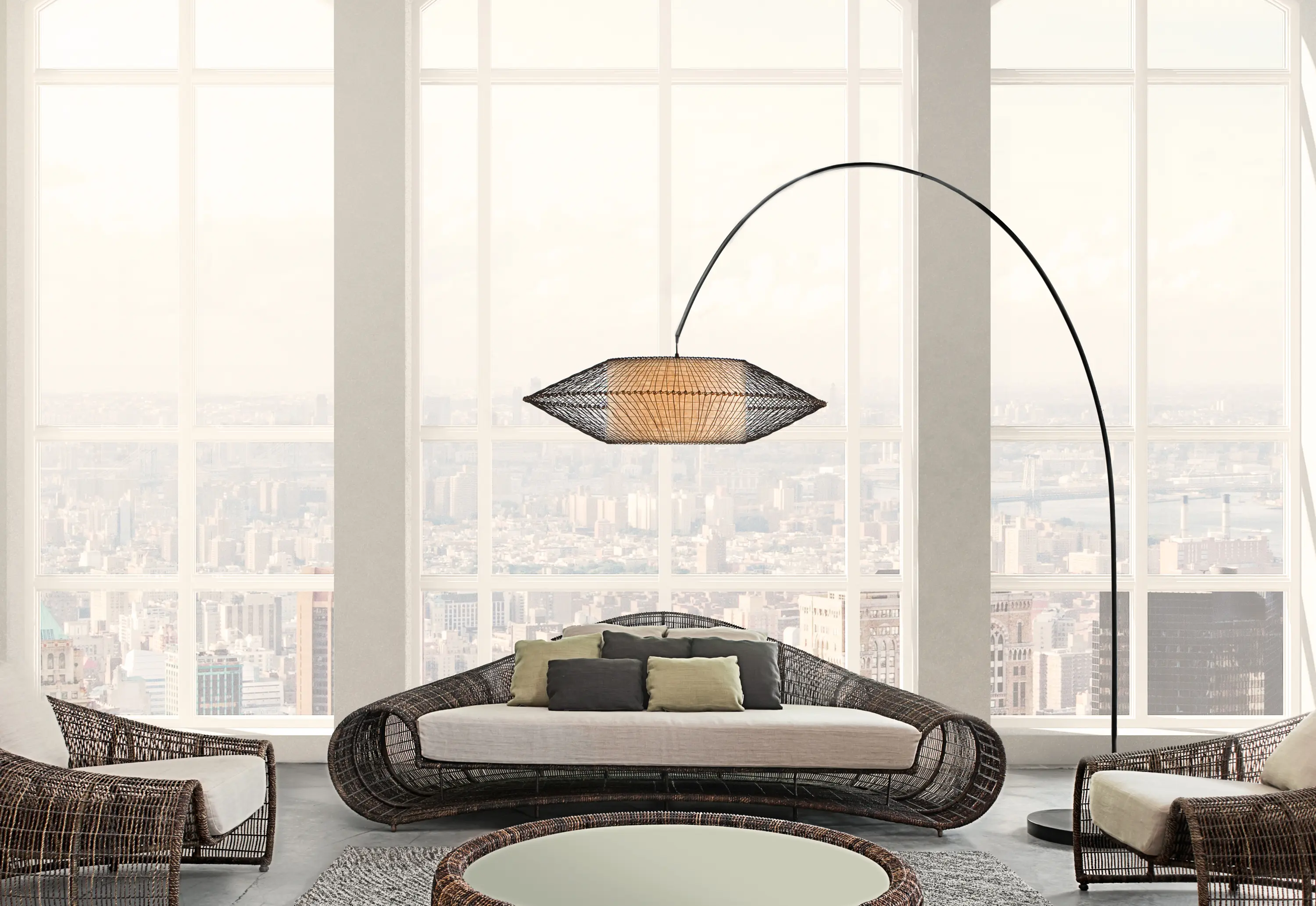 Kenneth Cobonpue - Kai O Hanging Lamp, large