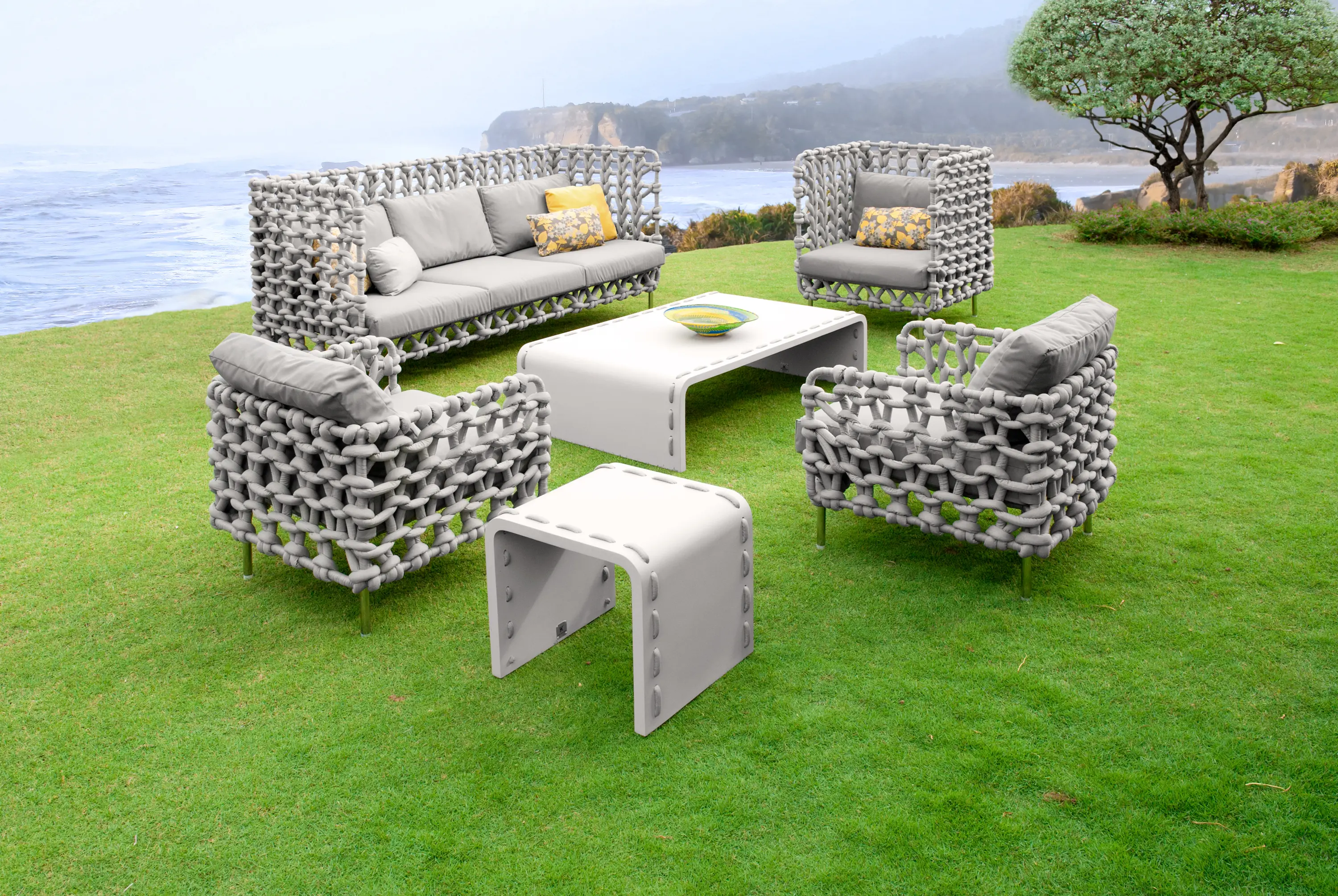 Kenneth Cobonpue - Cabaret Sofa High Back