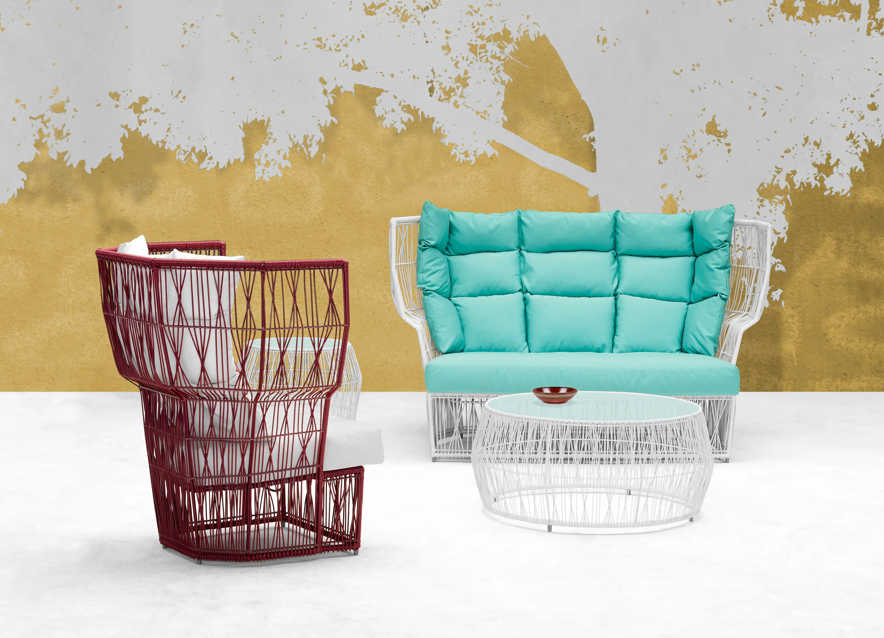 Kenneth Cobonpue - Calyx Loveseat