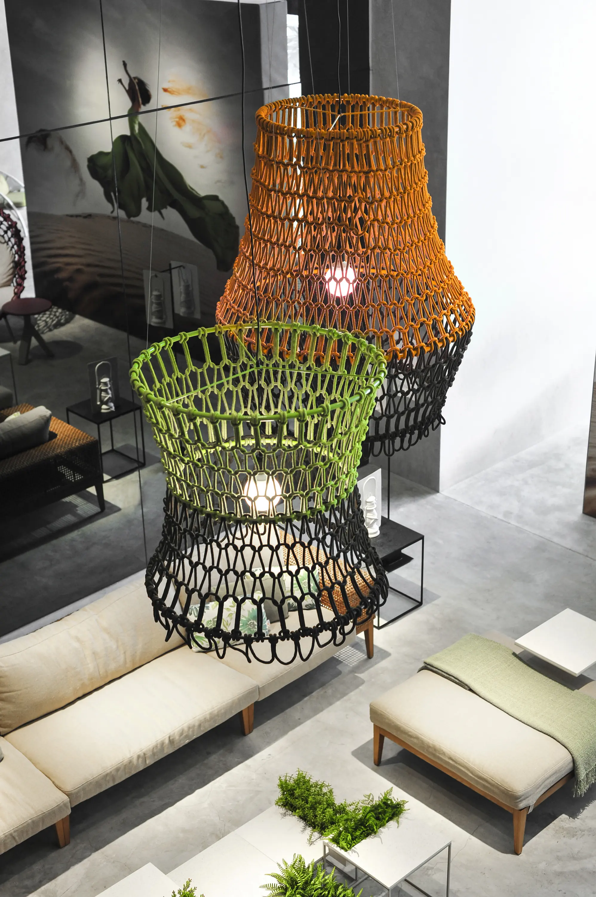 Kenneth Cobonpue - Carousel Hanging Lamp Large