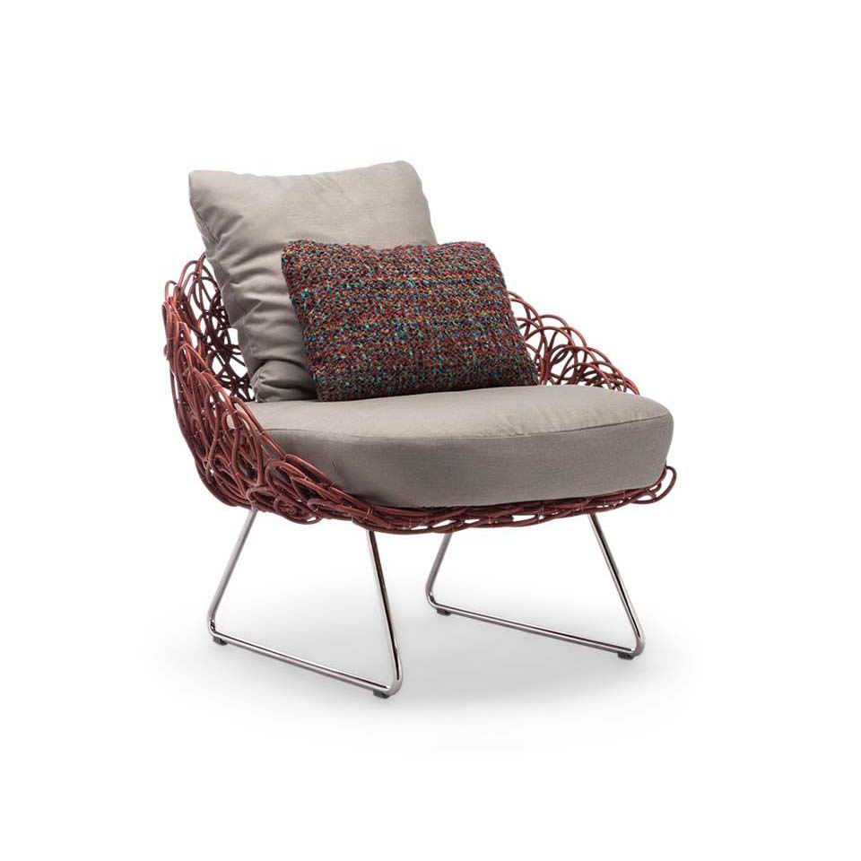 Vertoon produk Noodle Easy Armchair van vervaardiger Kenneth Cobonpue