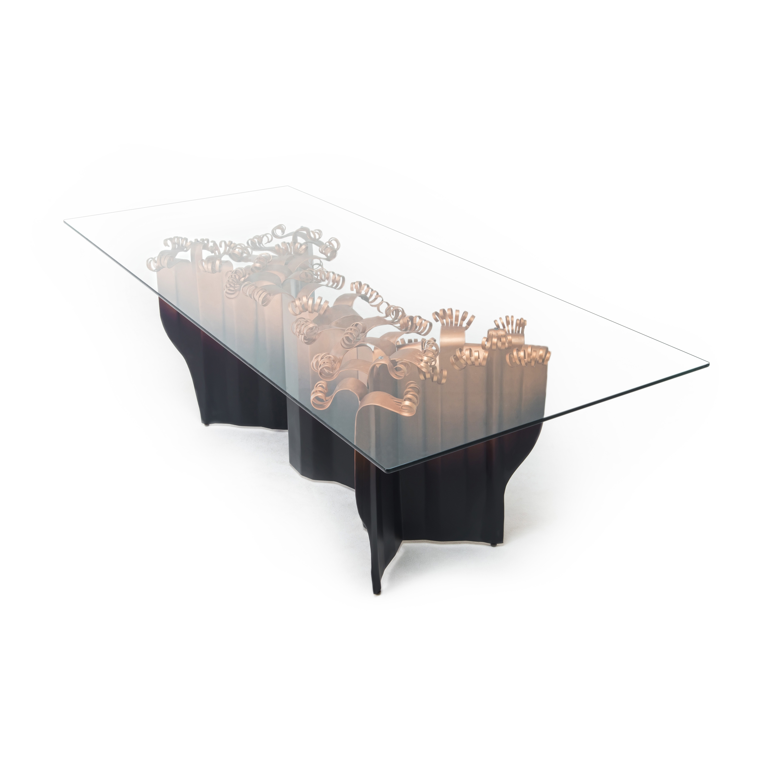 Vertoon produk Vivo Dining Table van vervaardiger Kenneth Cobonpue