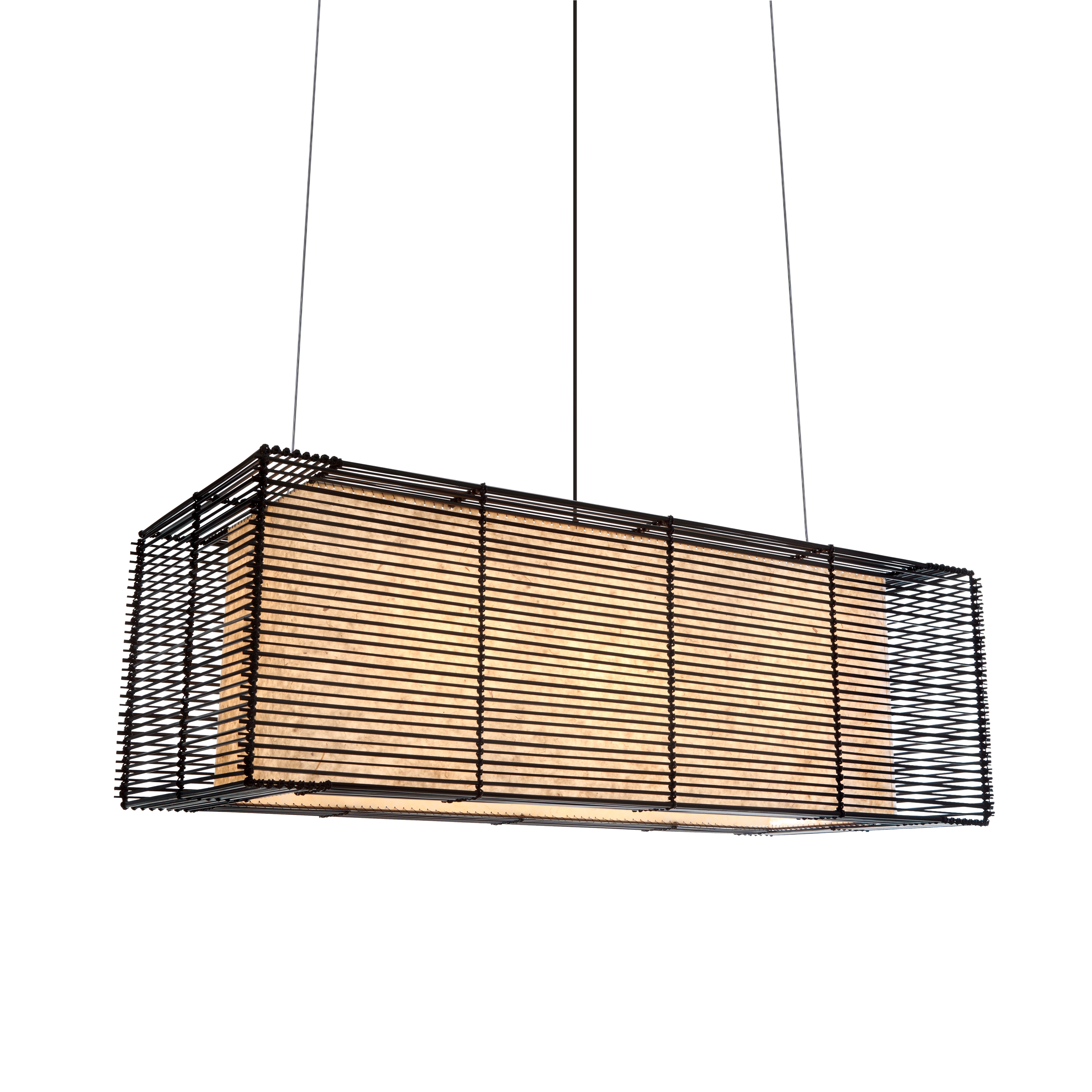Produkt Kai Rectangular Hanging Lamp des Herstellers Kenneth Cobonpue anzeigen