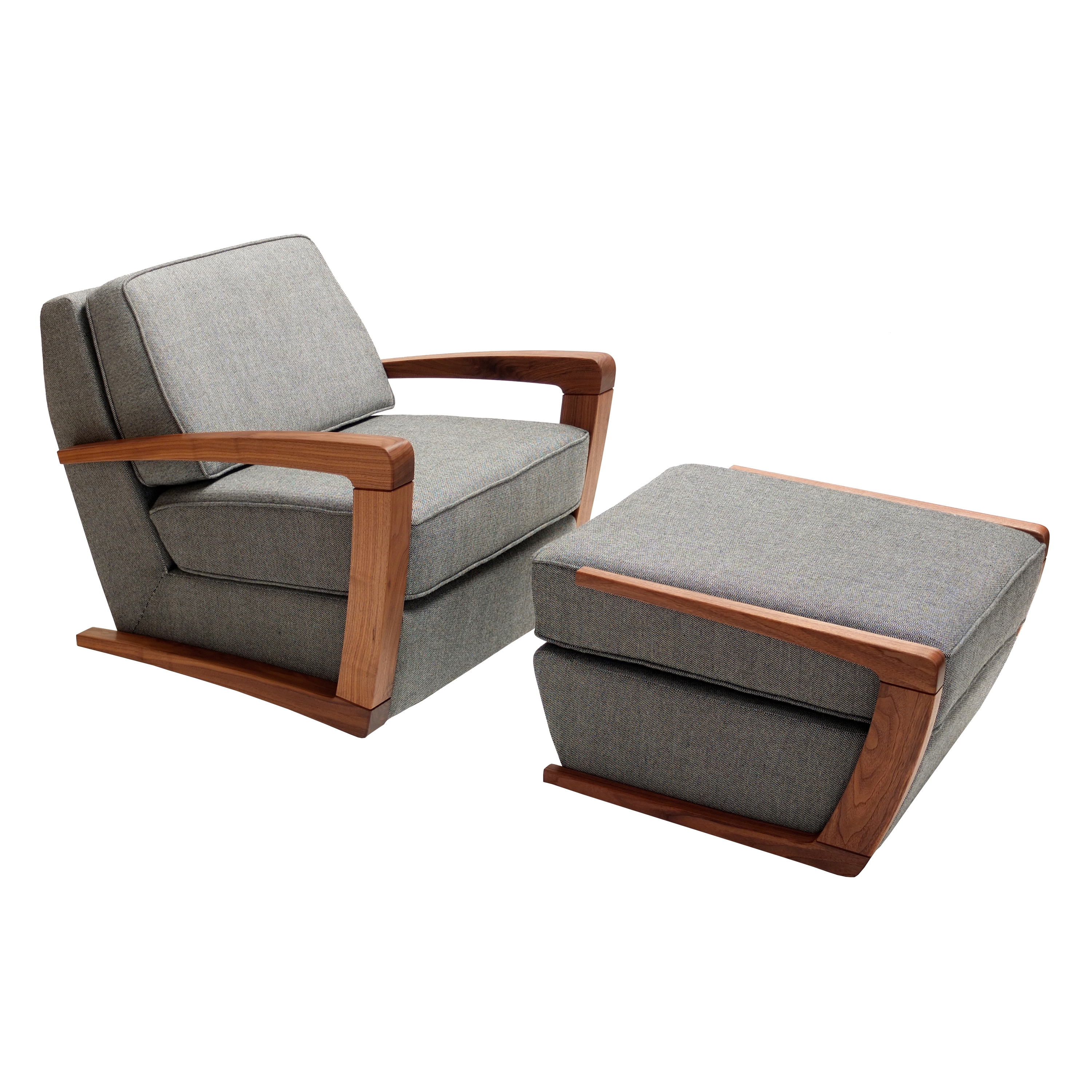 Kustom Armchair and Footstool
