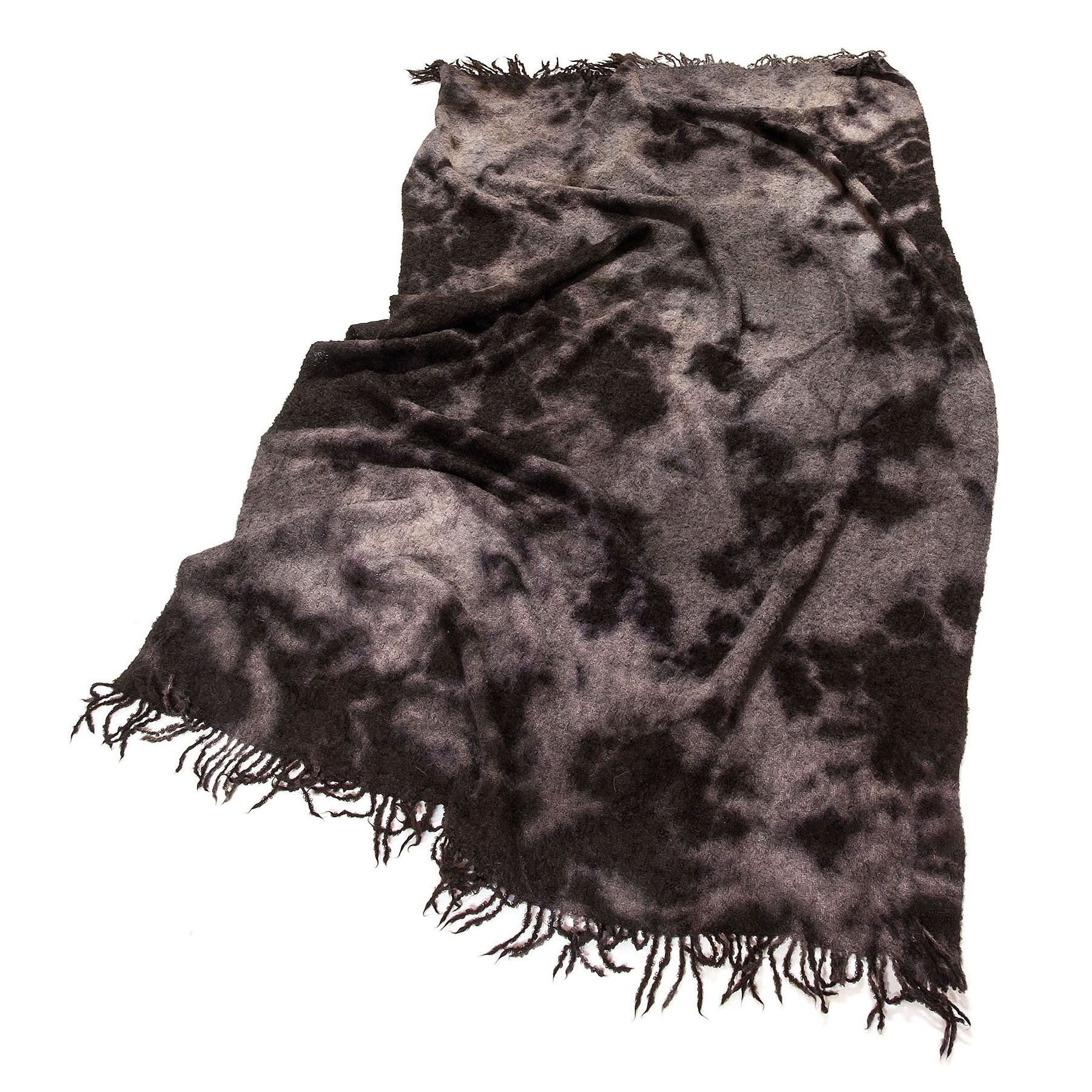 Mostrar el producto Alpaca Throw Black | Grey del fabricante Suzusan
