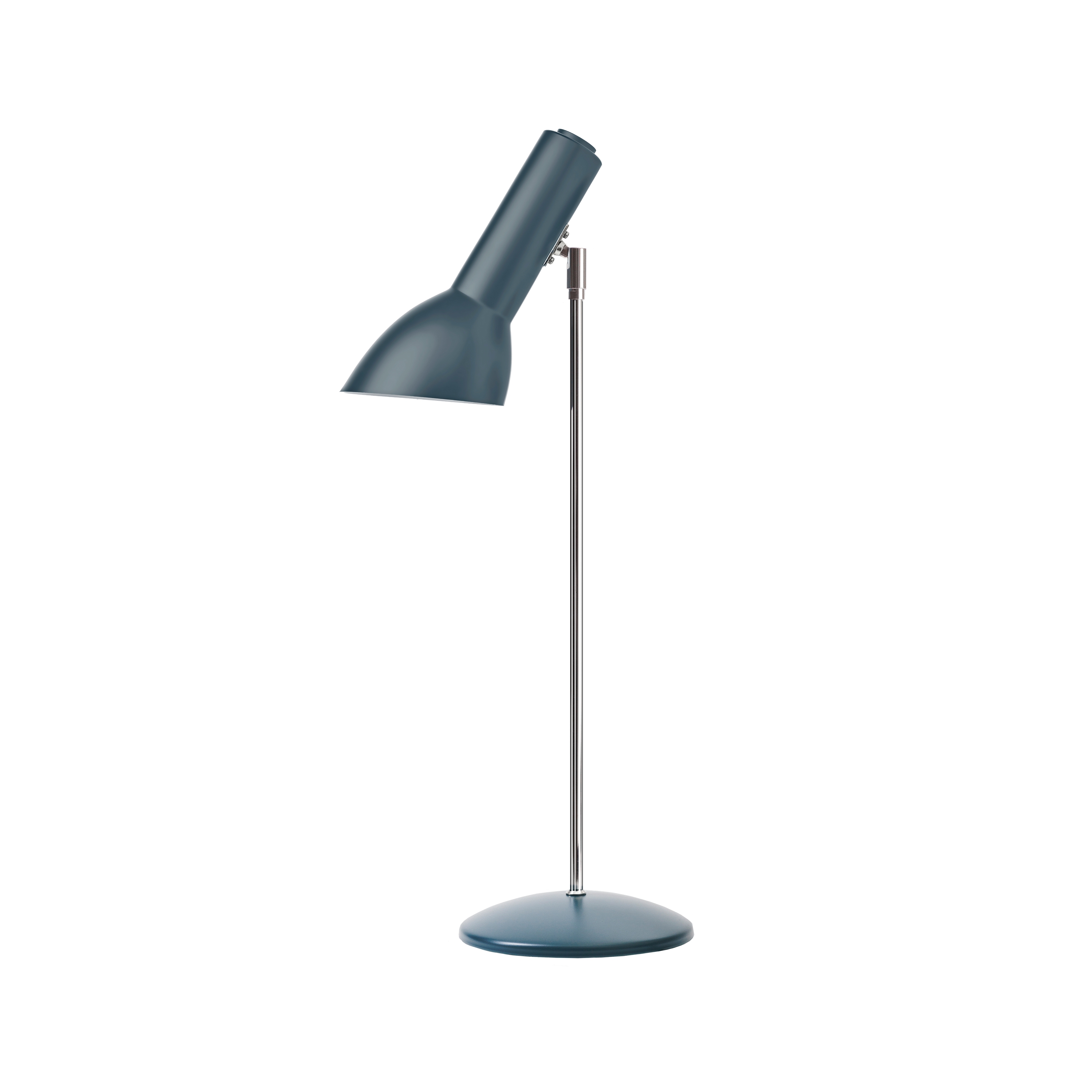 Oblique Table lamp | Petrol blue