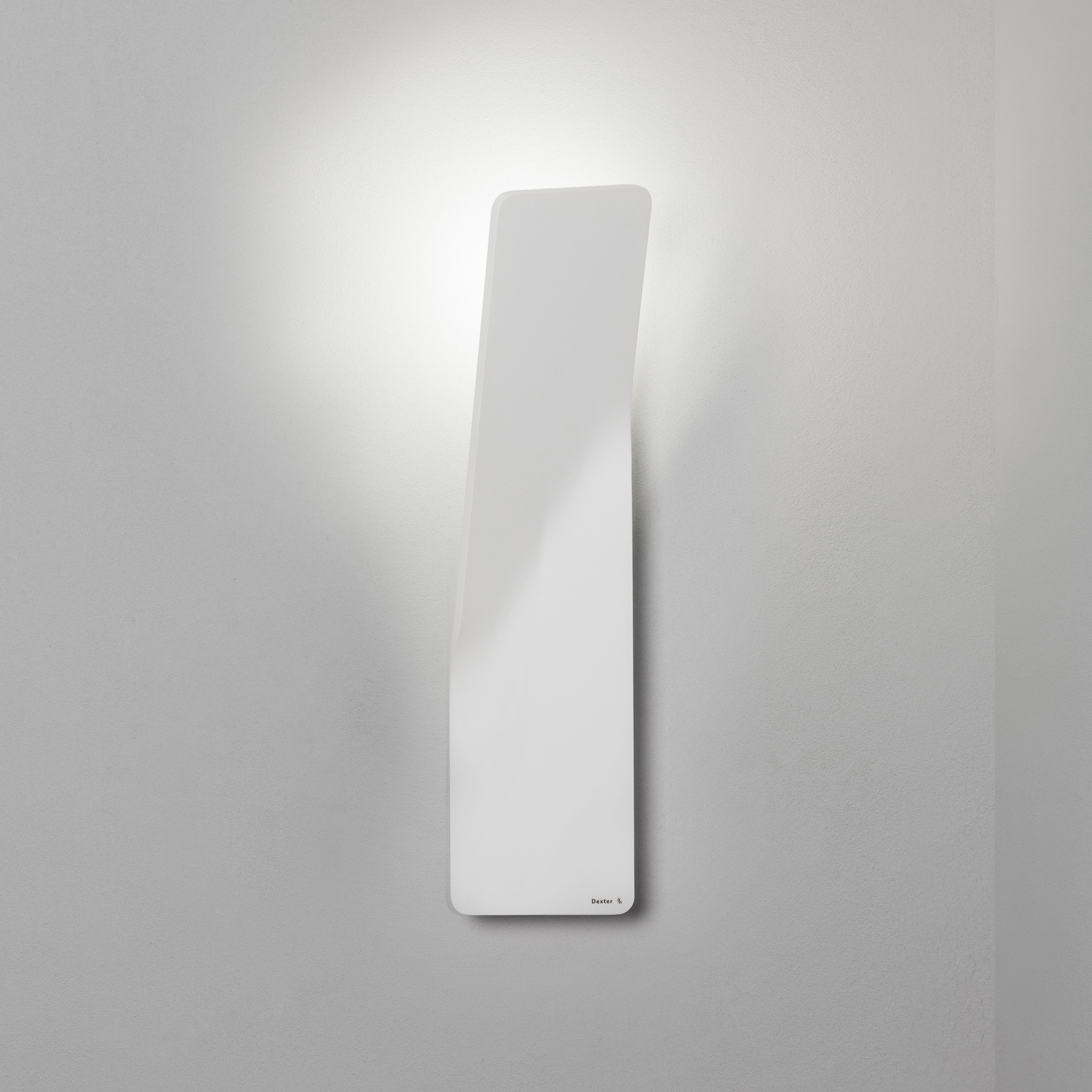 Display product Bent Wall Left White from manufacturer Dexter