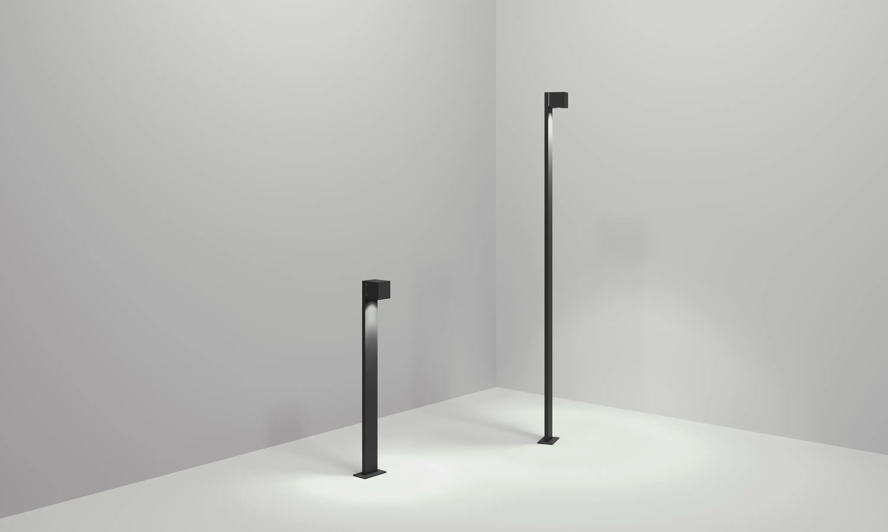 Dexter - Cube Pole 90 Black