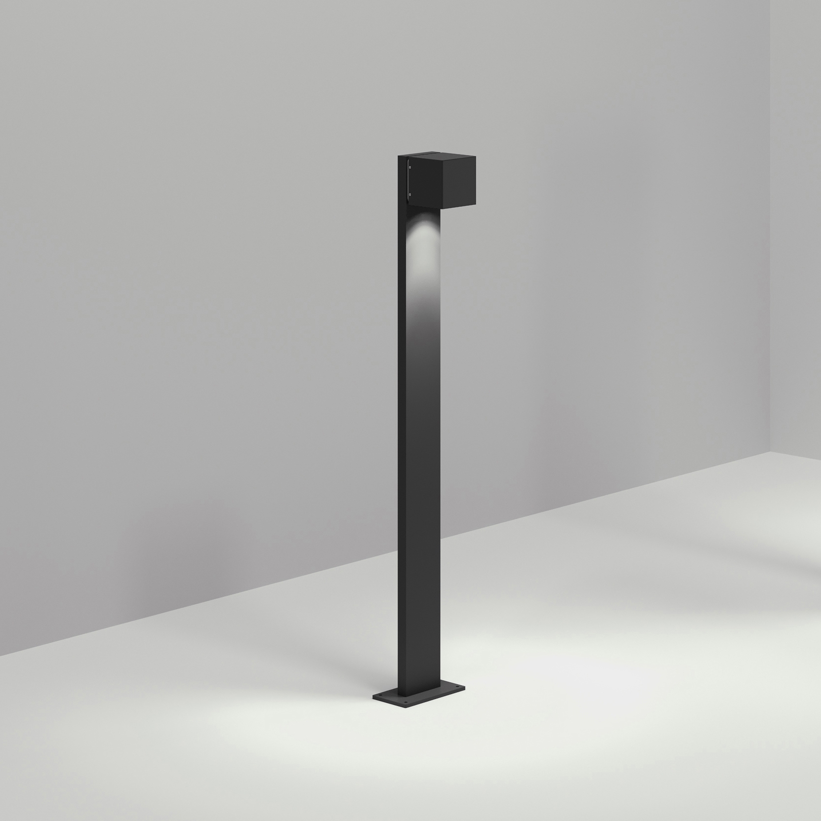 Vertoon produk Cube Pole 90 Black van vervaardiger Dexter
