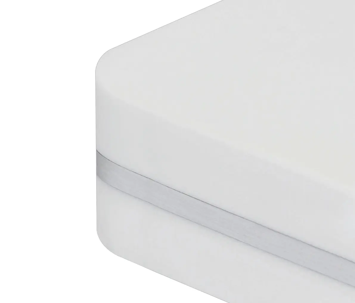 Evado - ROCA white | satin