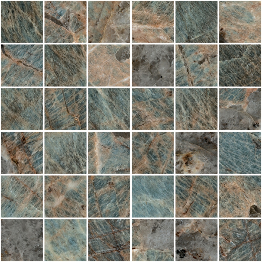 Mosaico 36T Amazzonite CP07