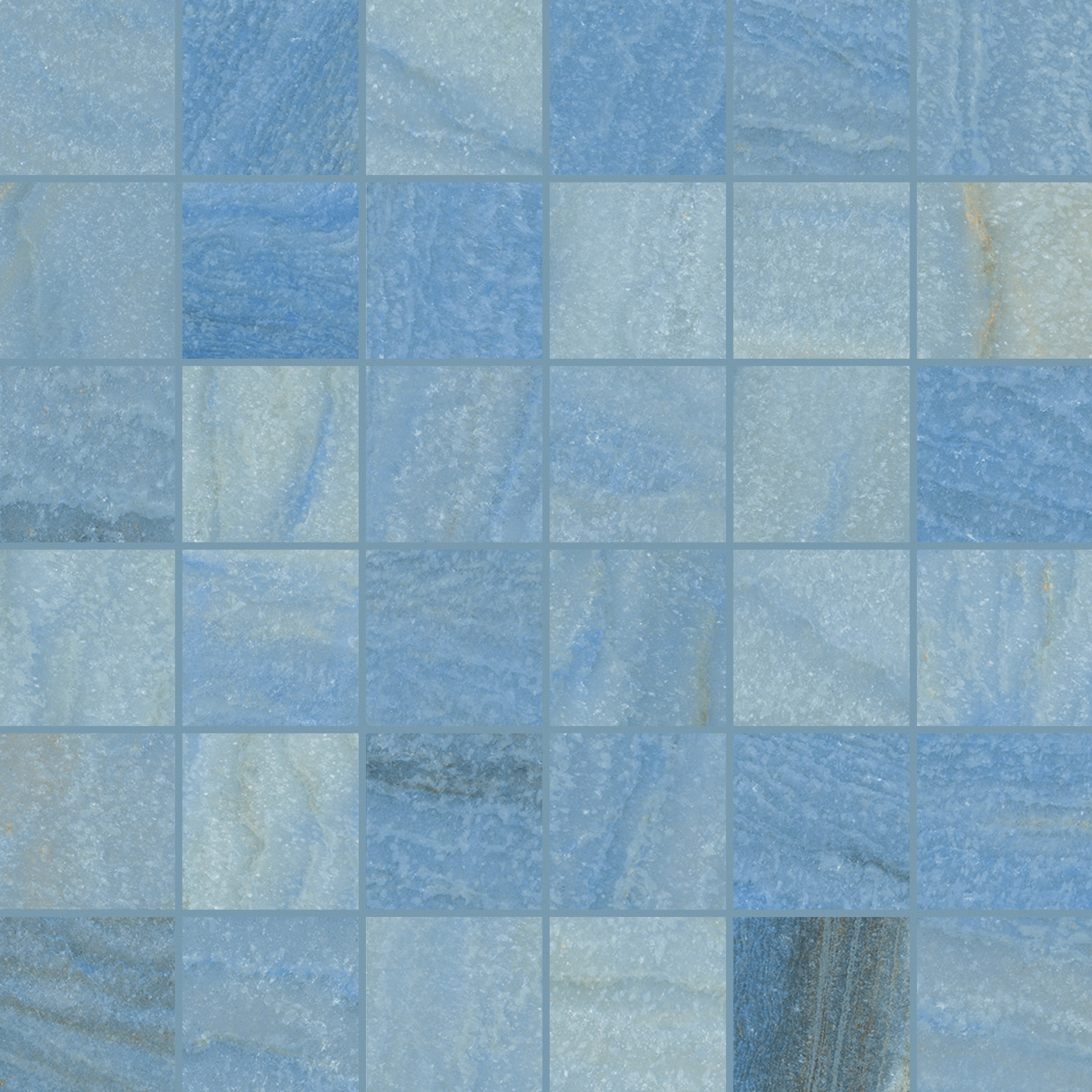 Mosaico 36T Azul Puro WA 04