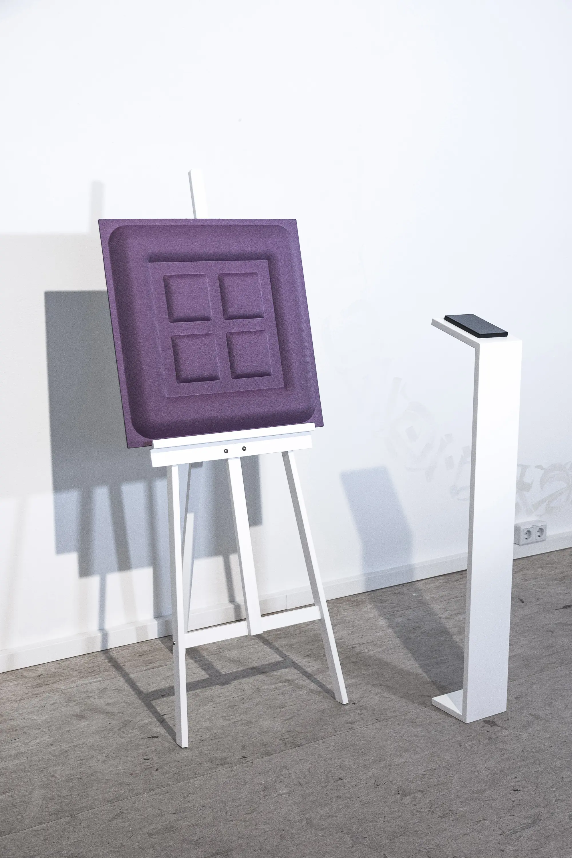 AOS - 3D wall and ceiling absorber with embossment 3, glued 610 x 610 mm