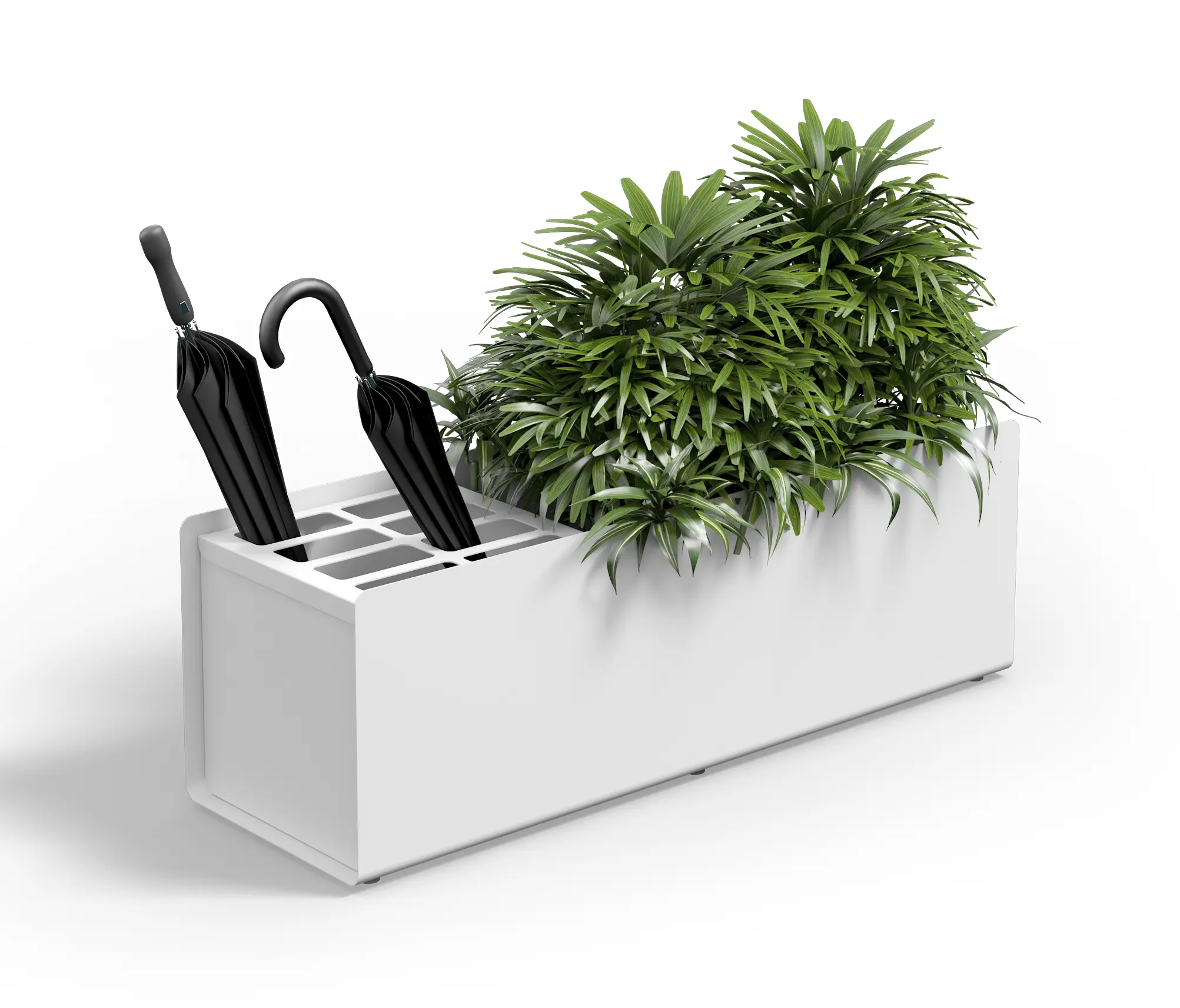 planter with privacy trellis Large Outdoor Eucalyptus Privacy Trellis main image 0