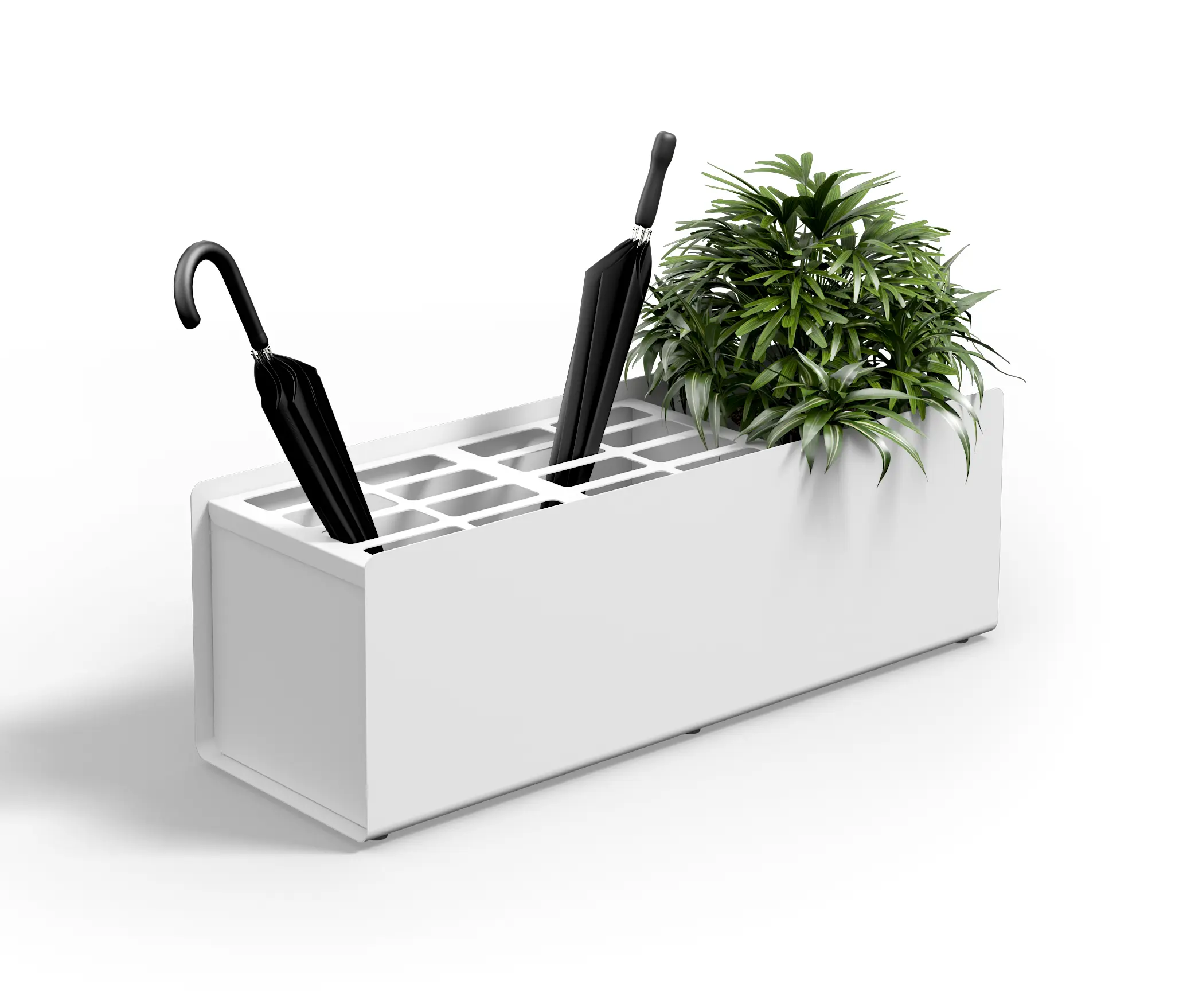 Systemtronic - Crepe umbrella stand-plant pot