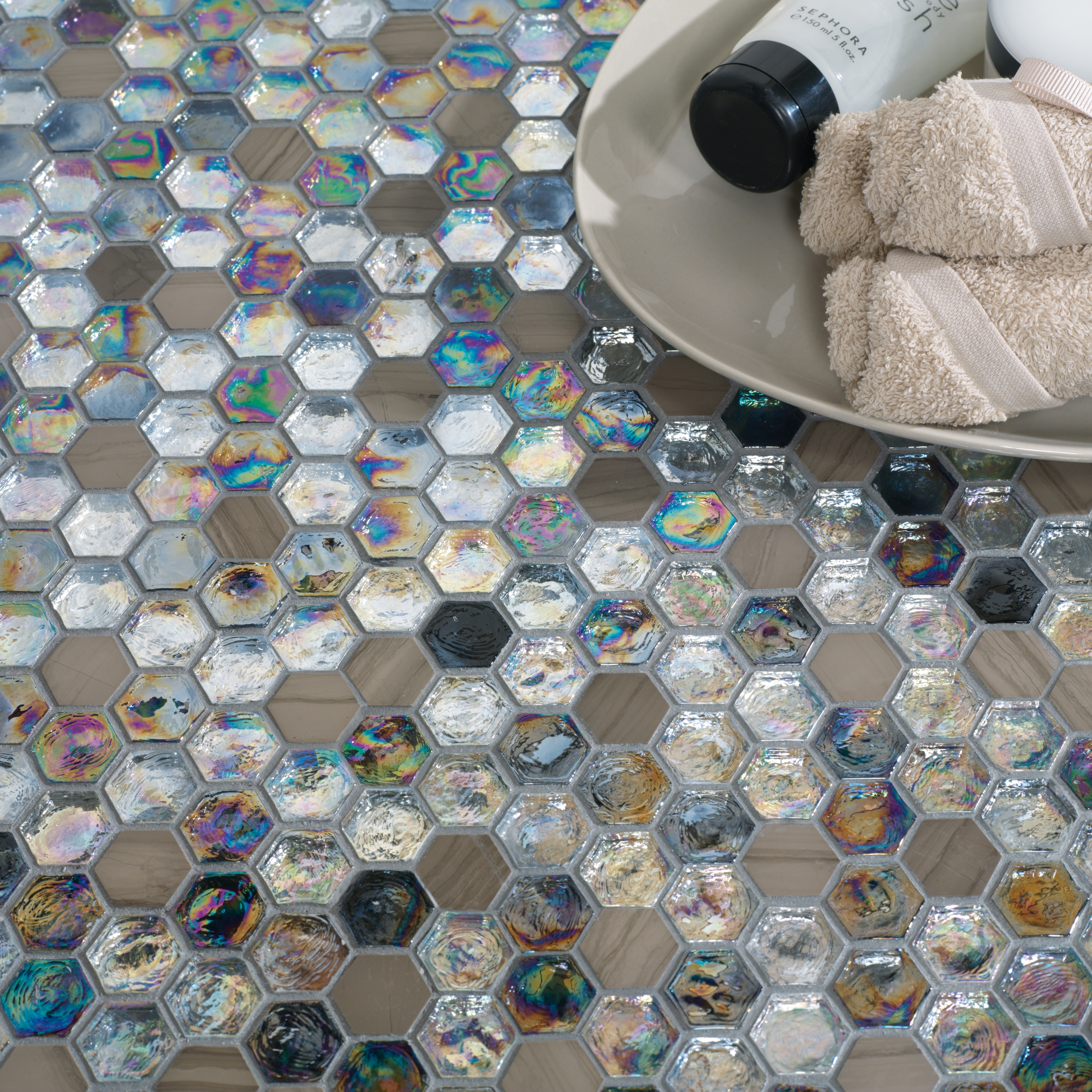 MOSAICOS MIX DE MATERIALES