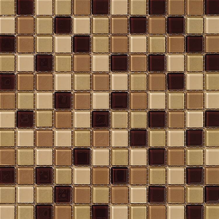 Dekostock Mosaics | Malla Cristal Beige Brillo