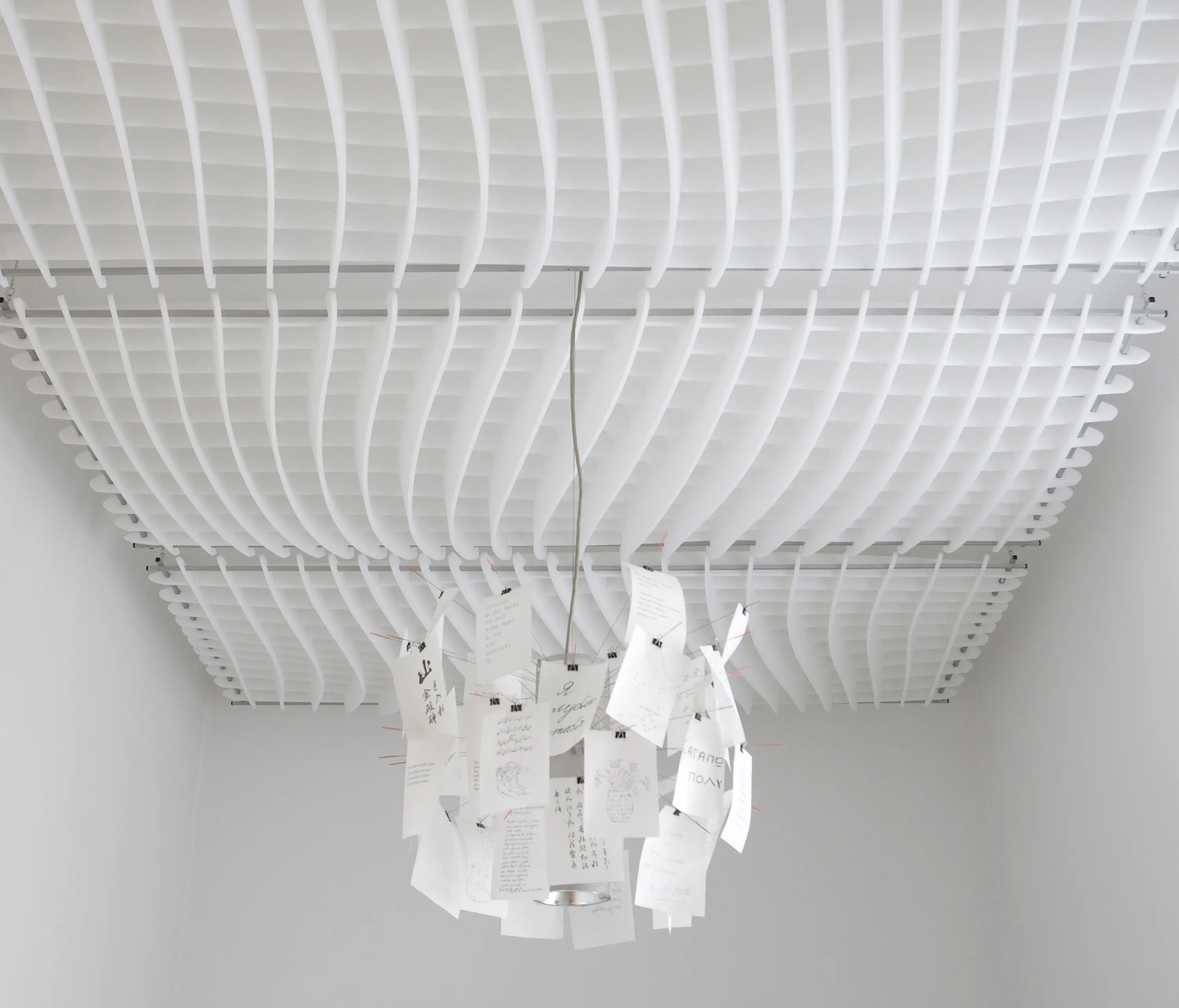 SPÄH designed acoustic - WAVE Acoustic absorber ceiling