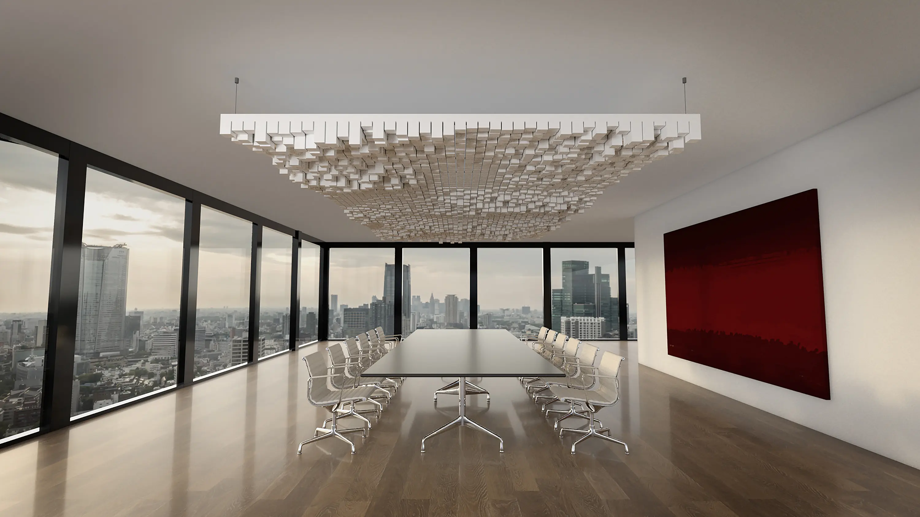 SPÄH designed acoustic - Basotect | designed acoustic baffle basotect